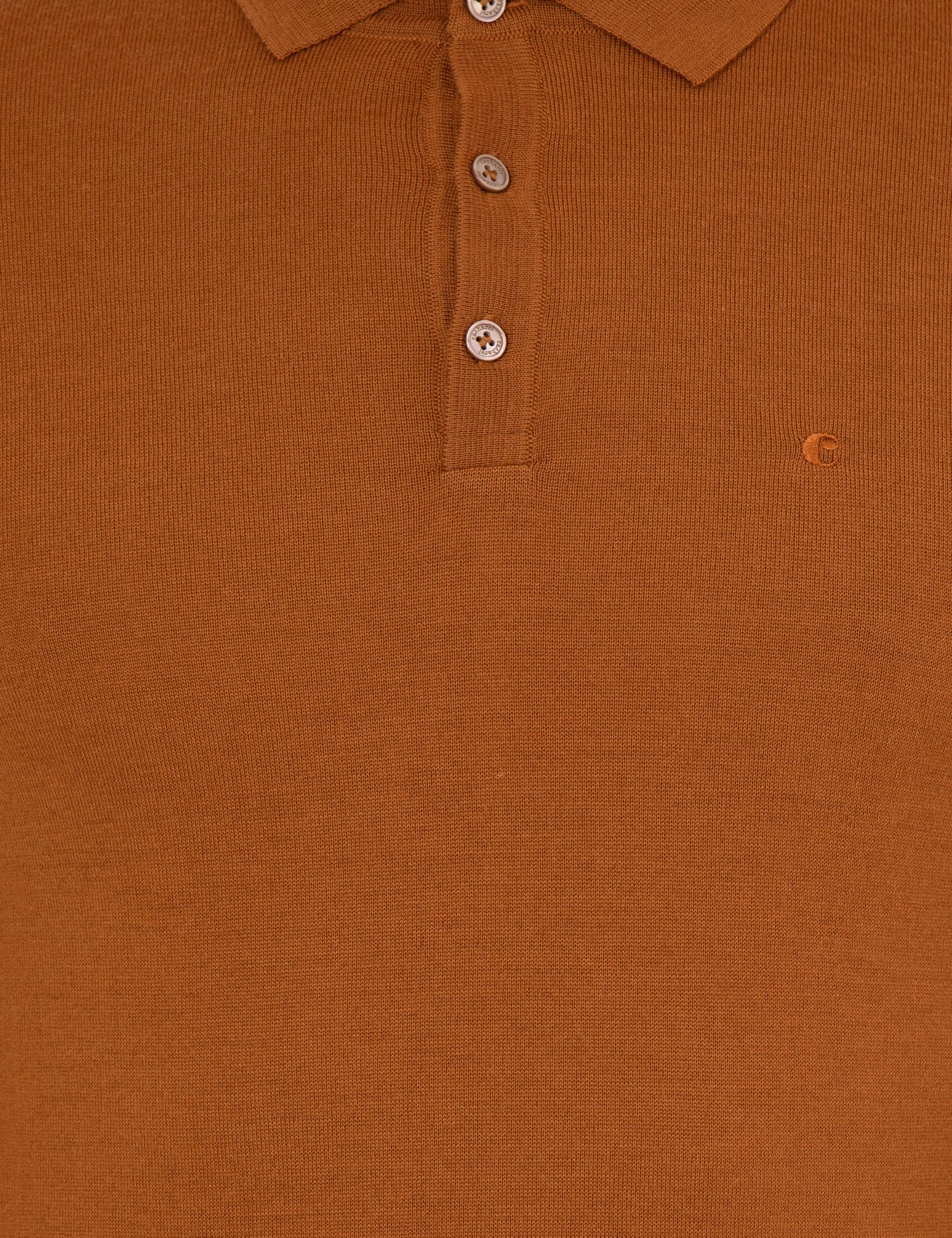 Tarçın Slim Fit Polo Yaka Basic Triko Kazak - 50255613109