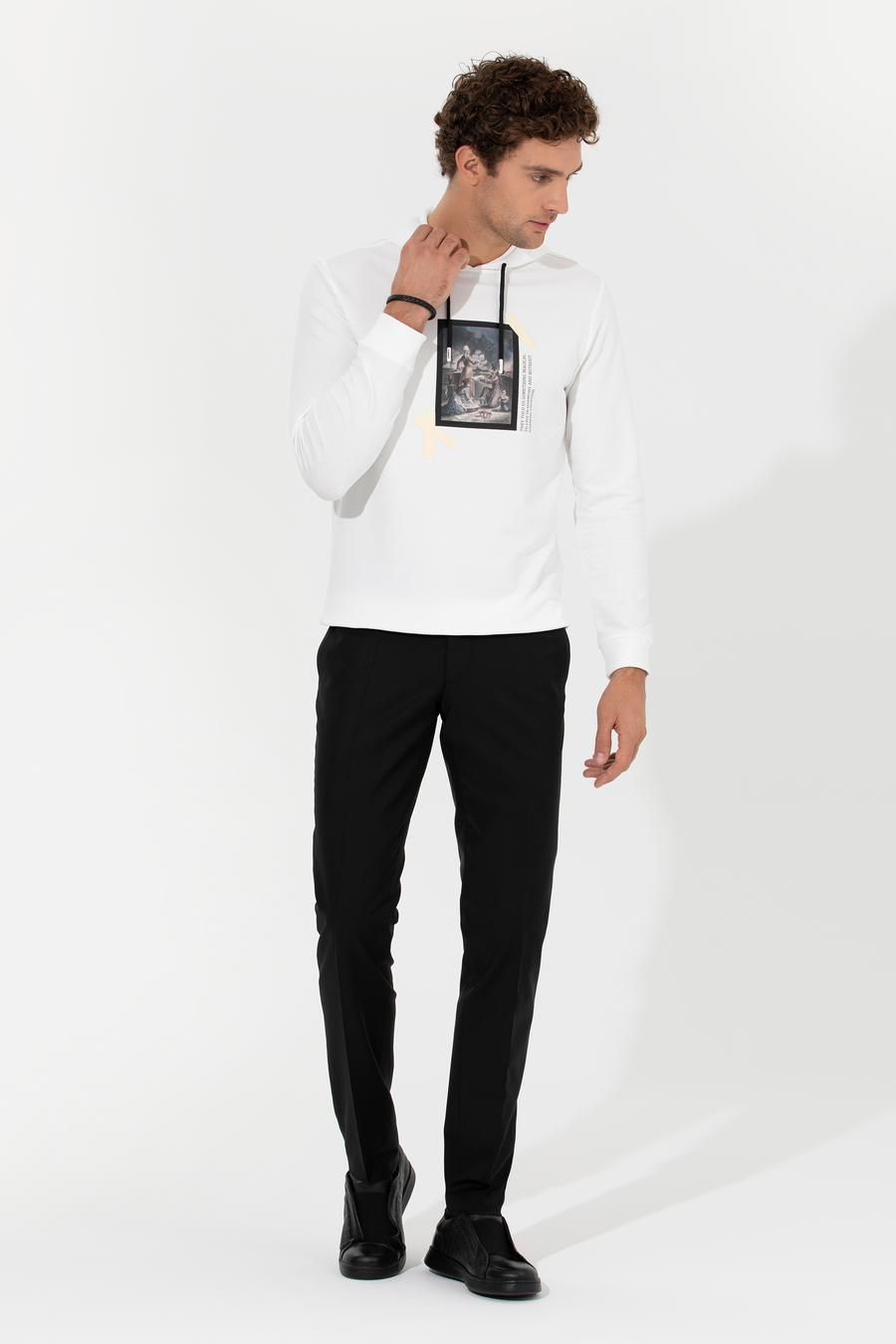 Siyah Slim Fit Kumaş Pantolon - 50259101050