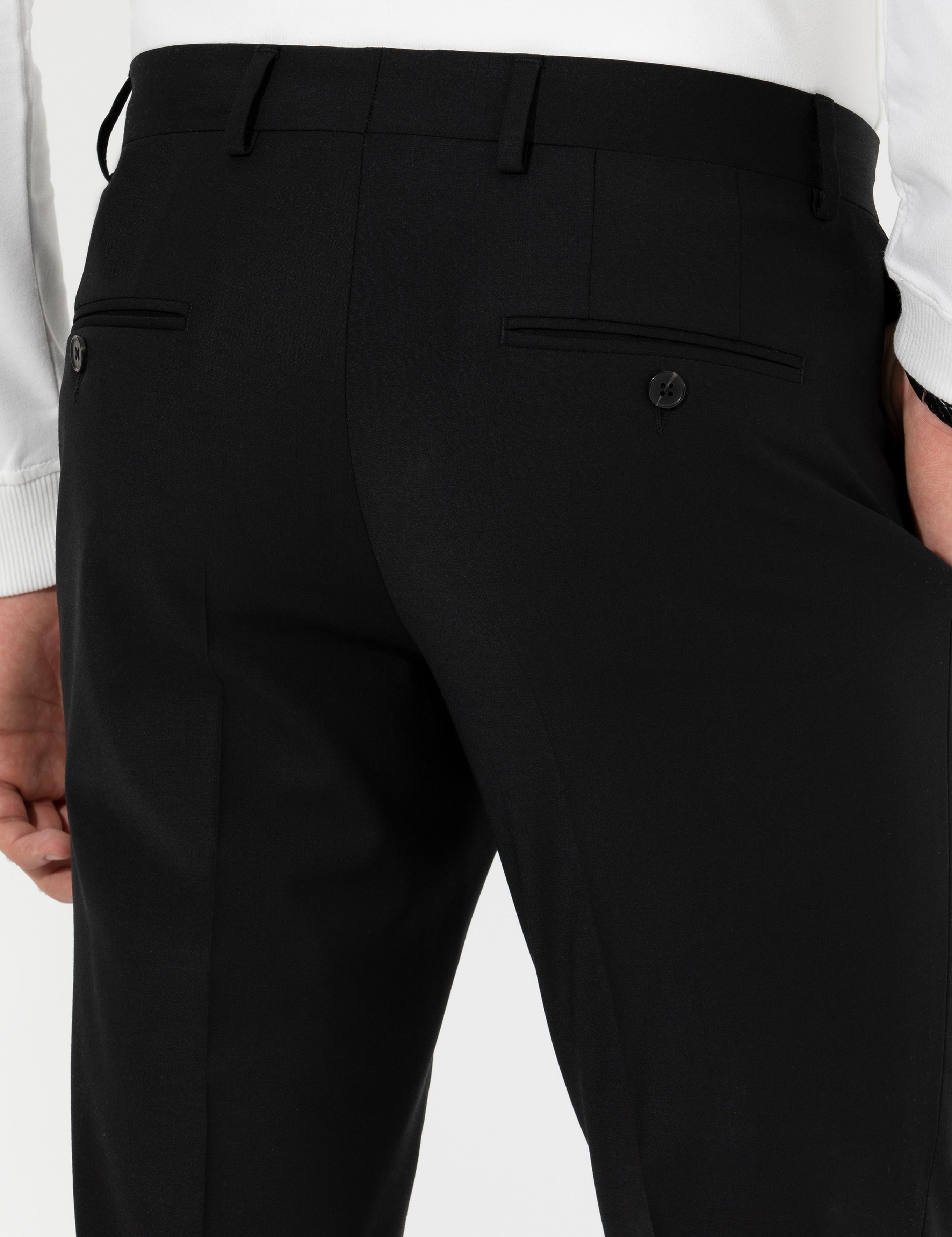 Siyah Slim Fit Kumaş Pantolon - 50259101050