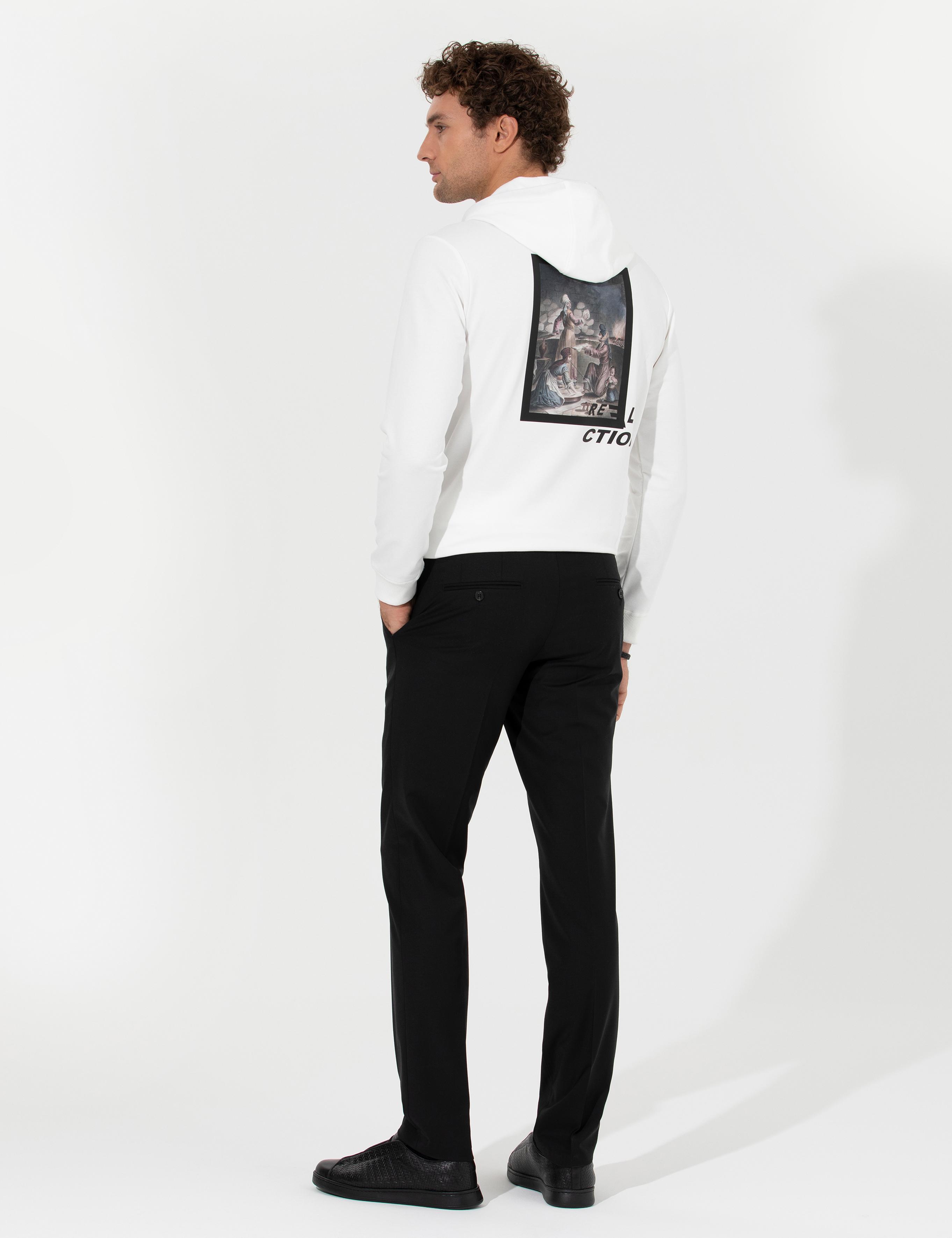 Siyah Slim Fit Kumaş Pantolon - 50259101050