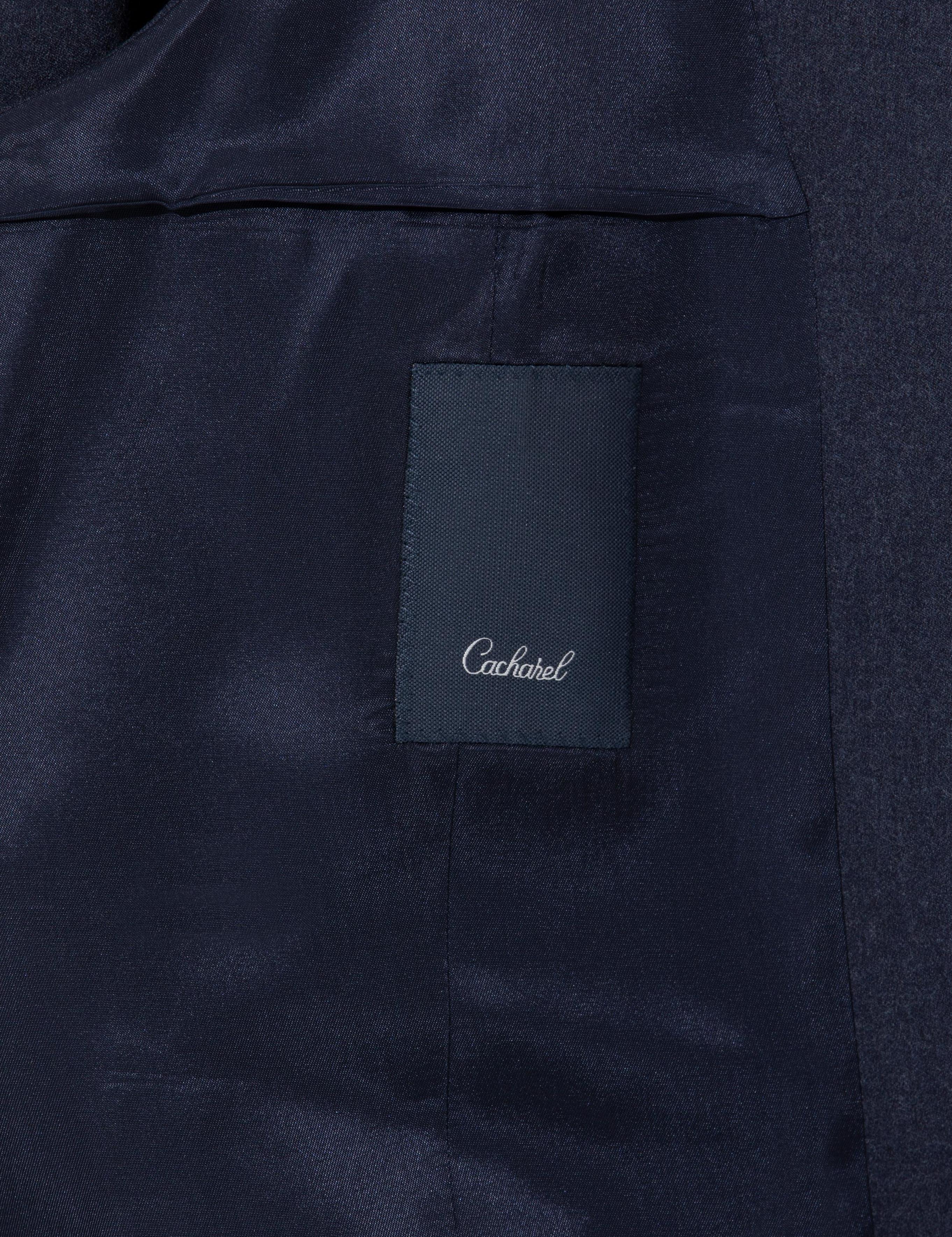 Lacivert Slim Fit Yün Karışımlı Yelek - 50260062039