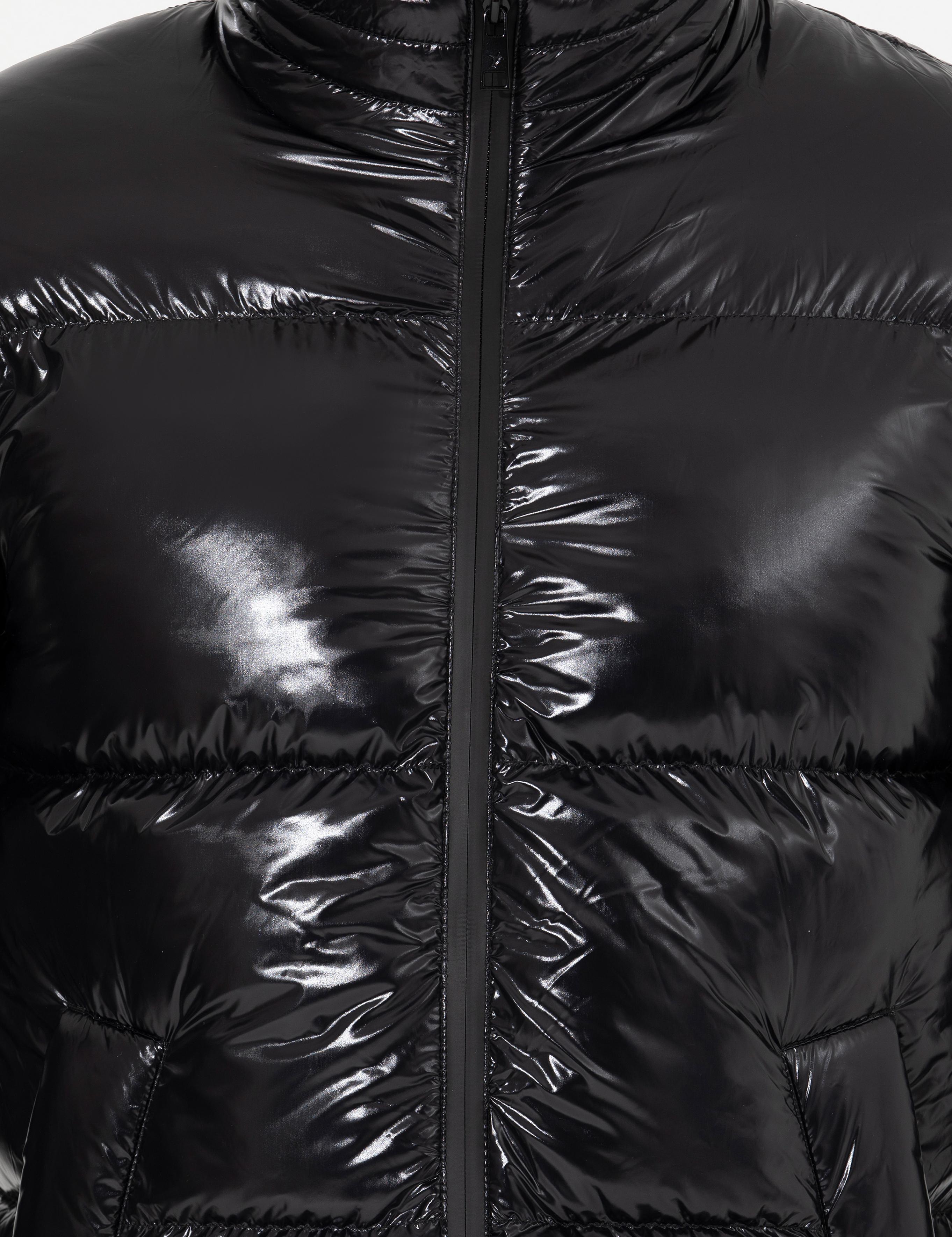 Siyah Comfort Fit Kaz Tüyü Buffer Mont 50257756 | Cacharel