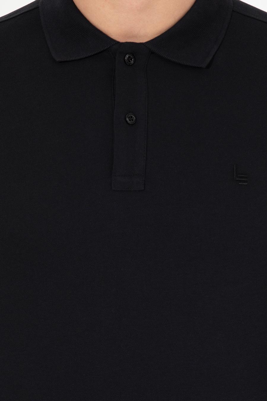 Siyah Slim Fit Sweatshirt - 50264538029