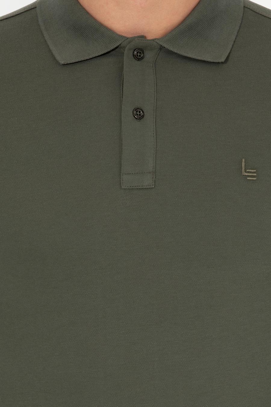 Koyu Yeşil Slim Fit Sweatshirt - 50264538021