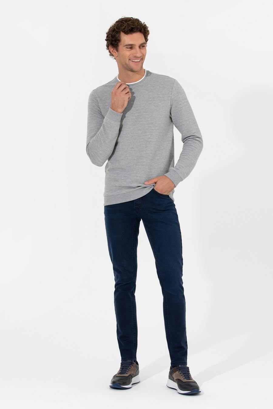 Gri Melanj Sweatshirt - 50257176023