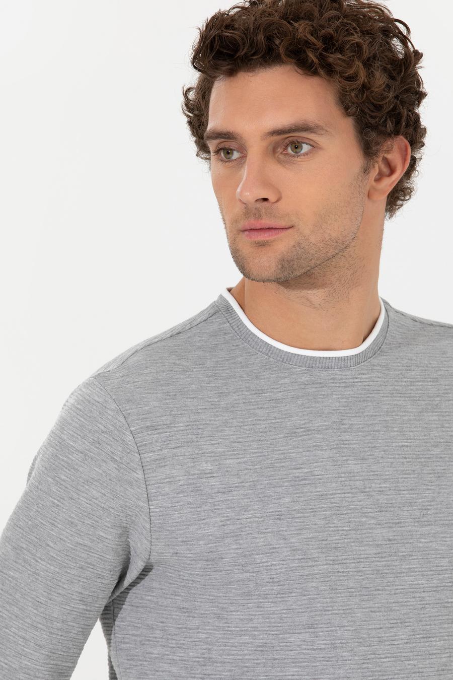Gri Melanj Sweatshirt - 50257176023