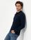 Lacivert Slim Fit Sweatshirt