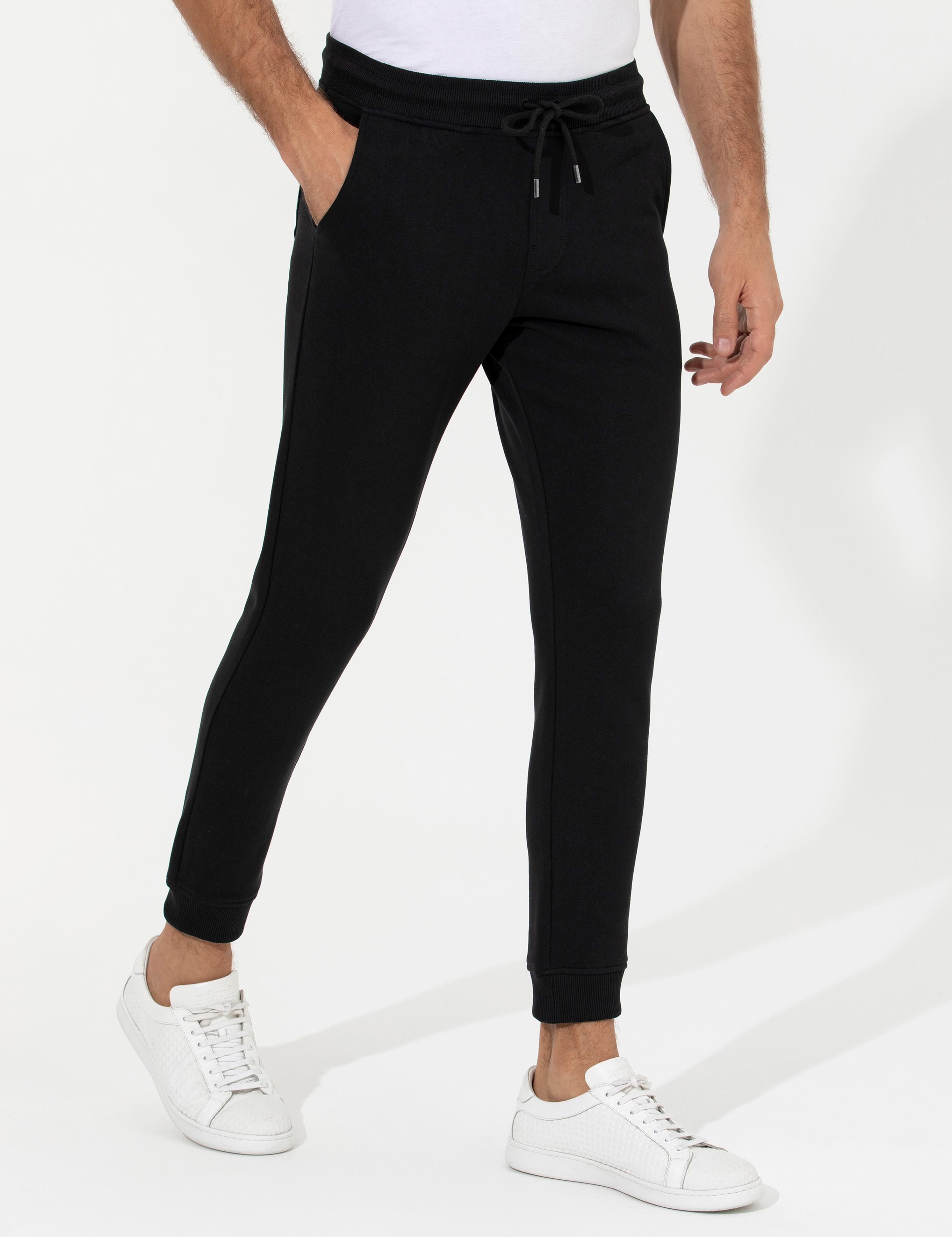 Siyah New Slim Fit Eşofman Altı - 50257210003