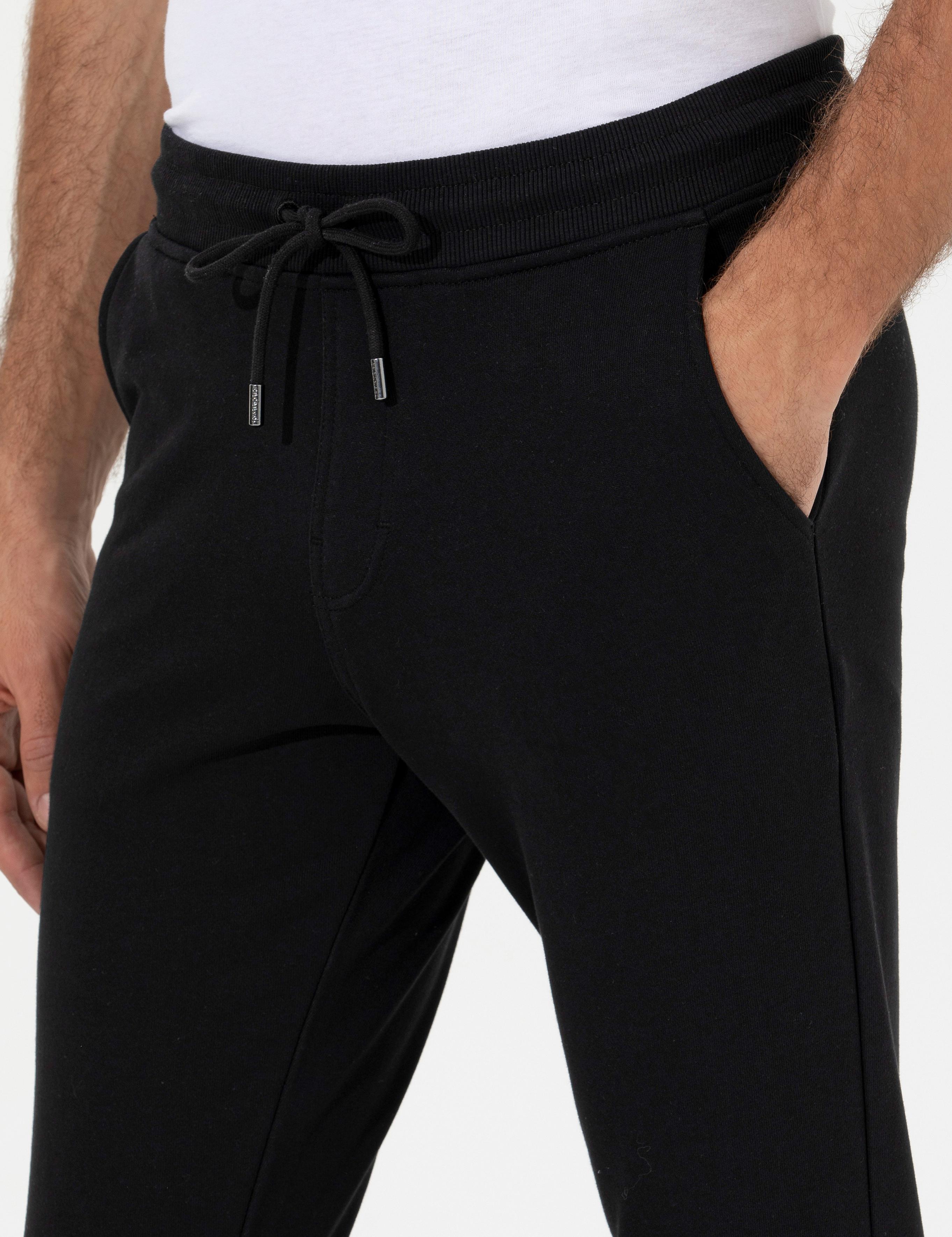 Siyah New Slim Fit Eşofman Altı - 50257210003