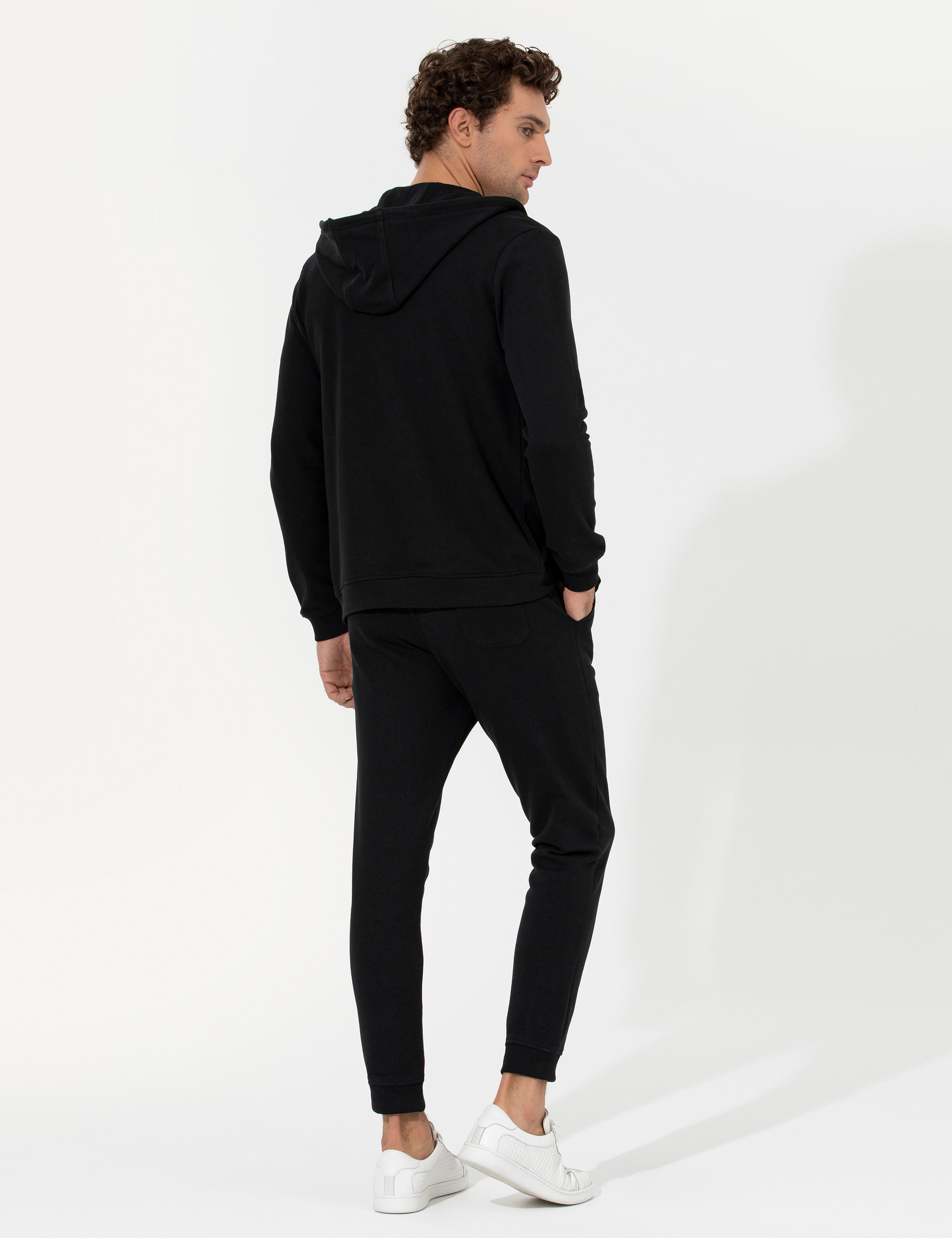 Siyah New Slim Fit Eşofman Altı - 50257210003