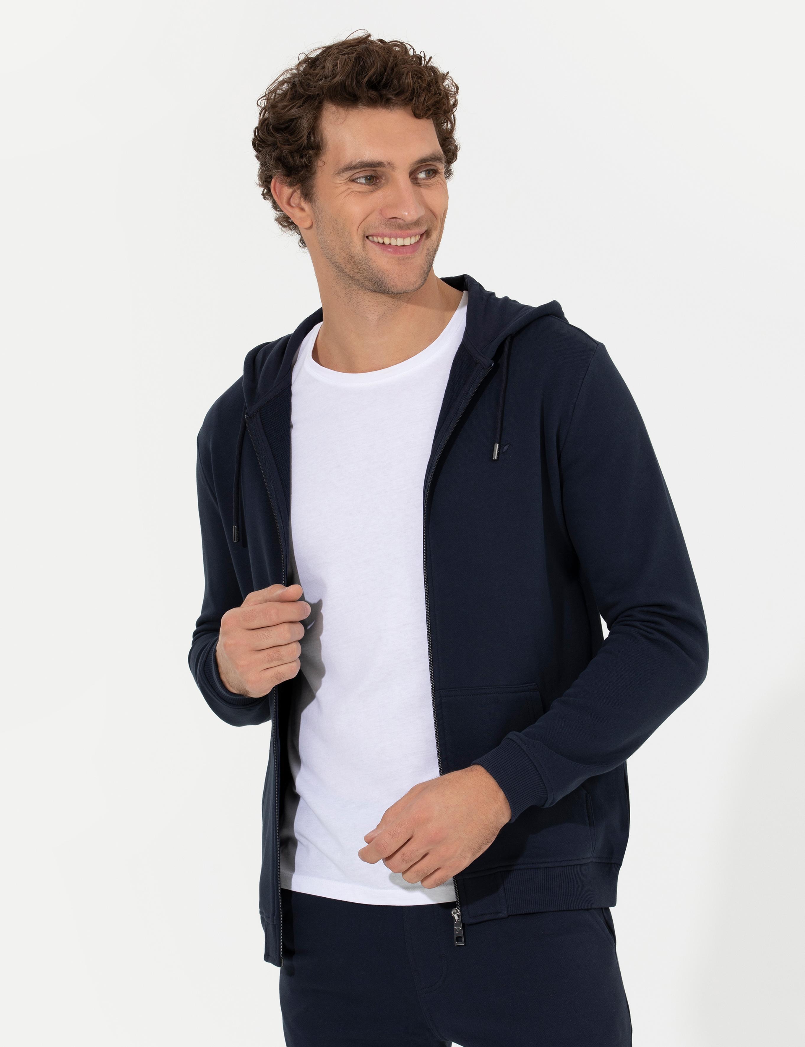Lacivert Sweatshirt - 50257177016
