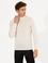 Bej Slim Fit Yarım Balıkçı Triko Kazak