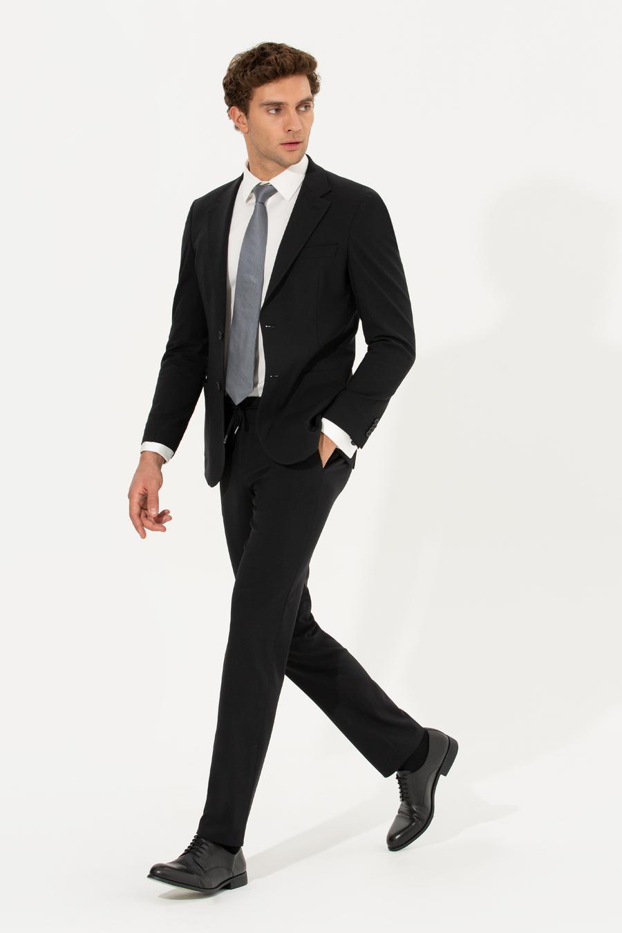 Siyah Slim Fit Takım Elbise - 50255888080