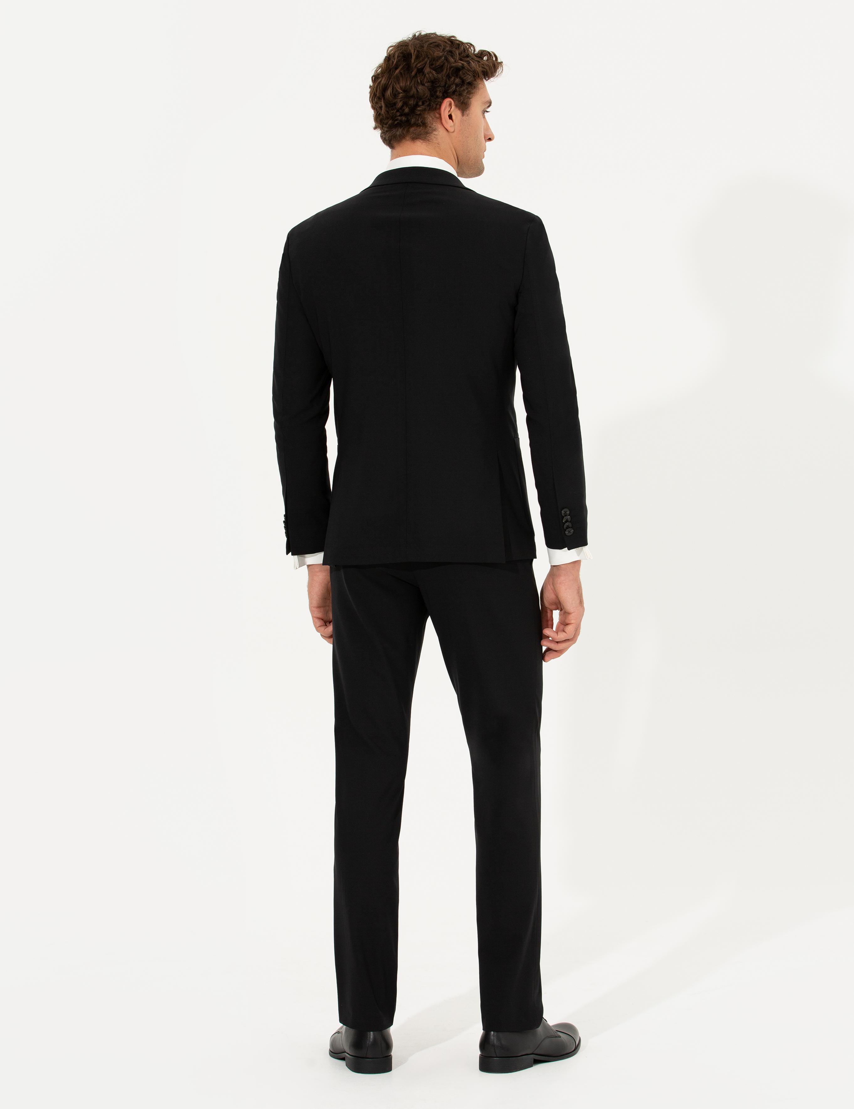 Siyah Slim Fit Takım Elbise - 50255888080