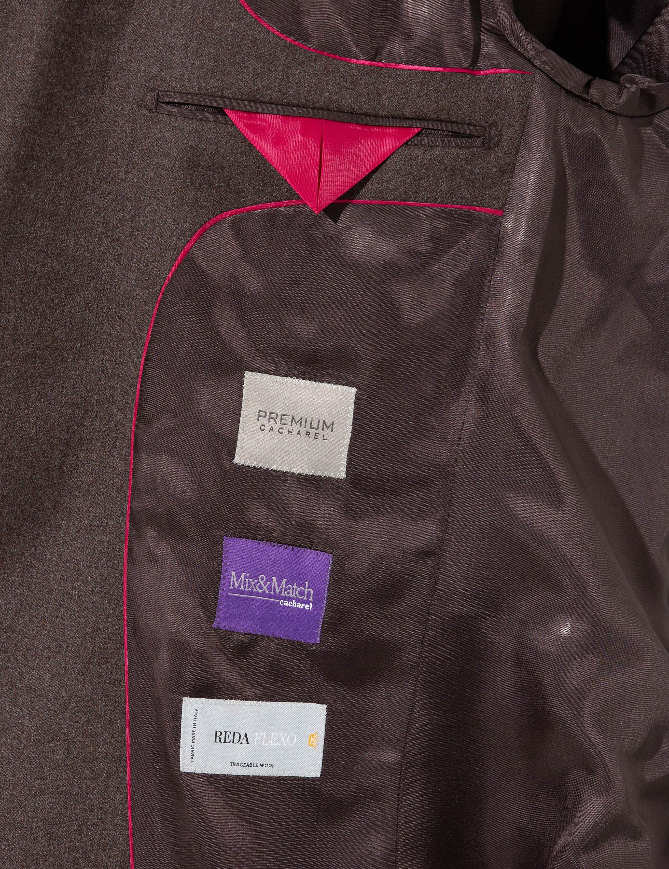 Kahverengi Slim Fit Ceket - 50258858080