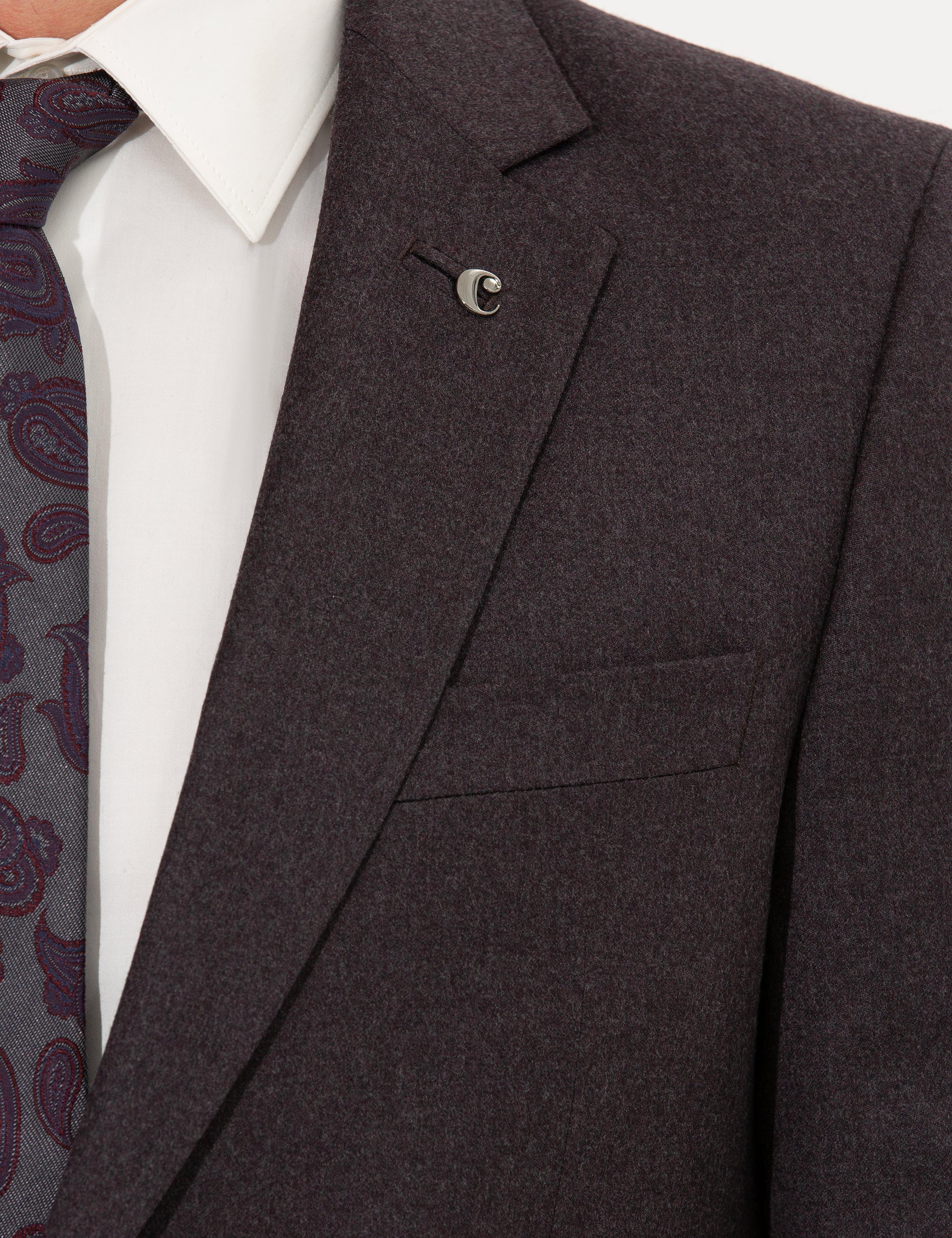 Bordo Slim Fit Ceket - 50258858308