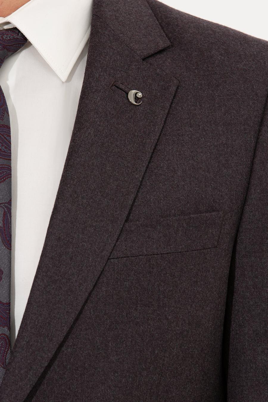 Bordo Slim Fit Ceket - 50258858308
