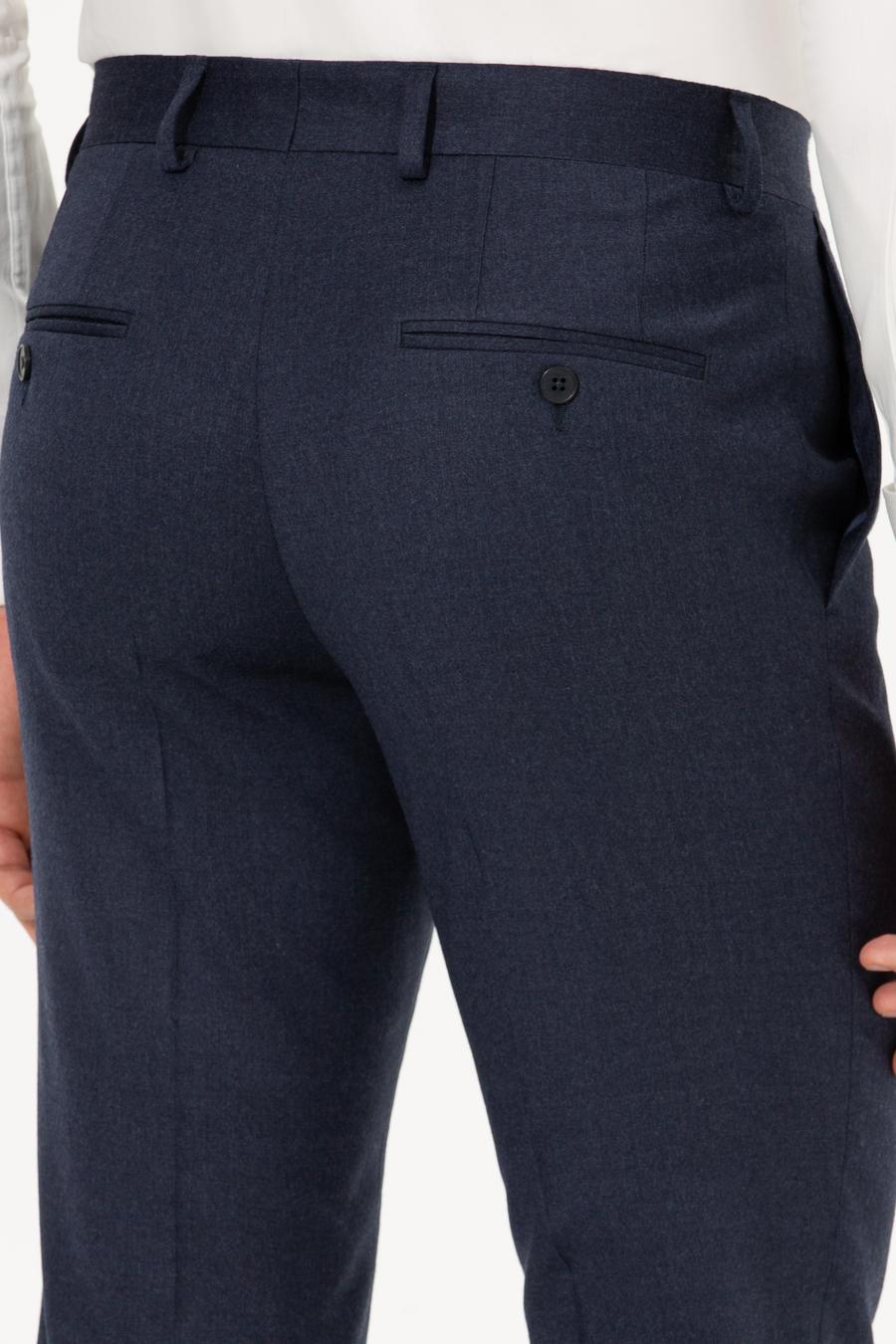 Lacivert Slim Fit Kumaş Pantolon - 50259767051