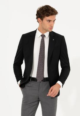 Siyah Slim Fit Ceket