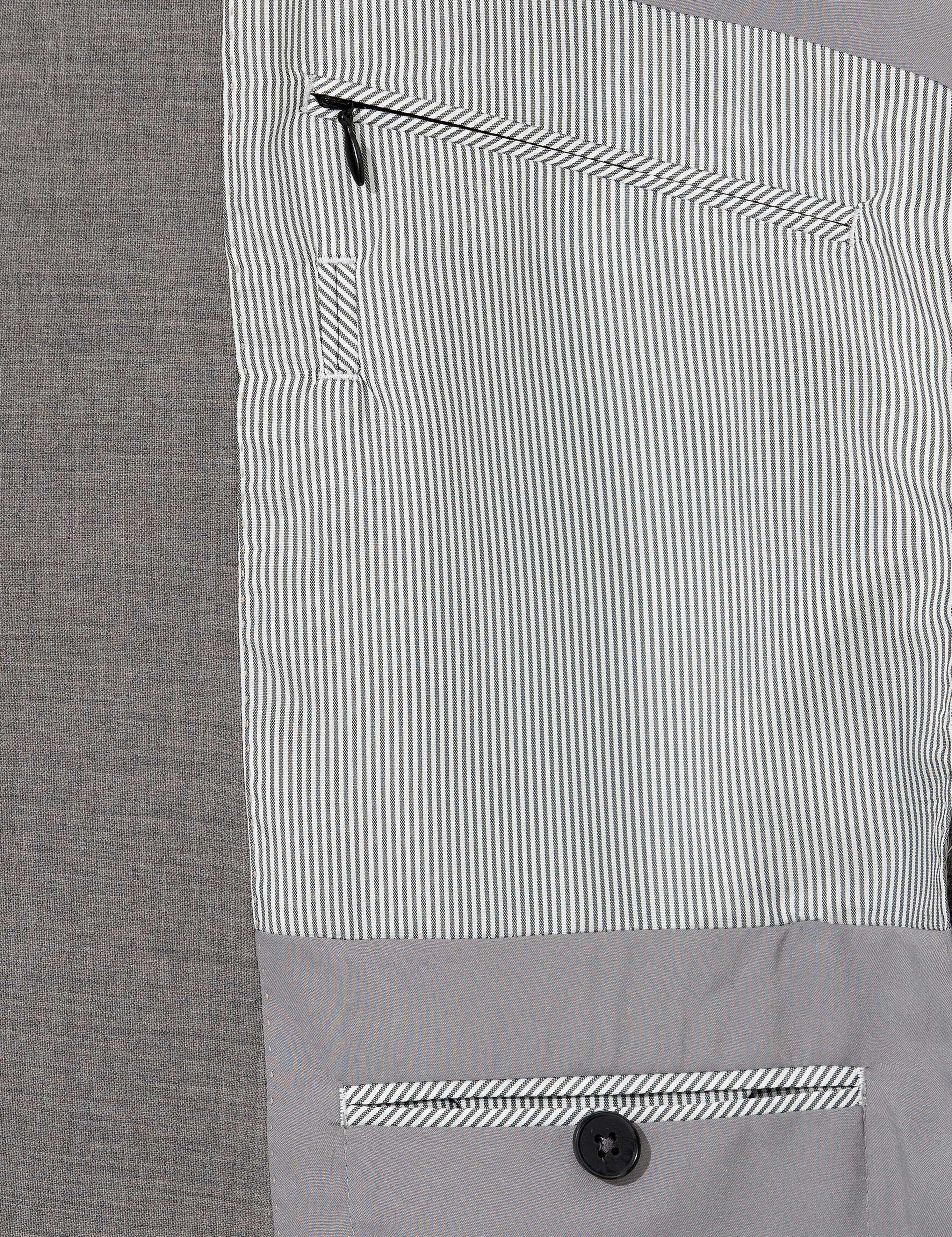 Gri Slim Fit Takım Elbise - 50255888038