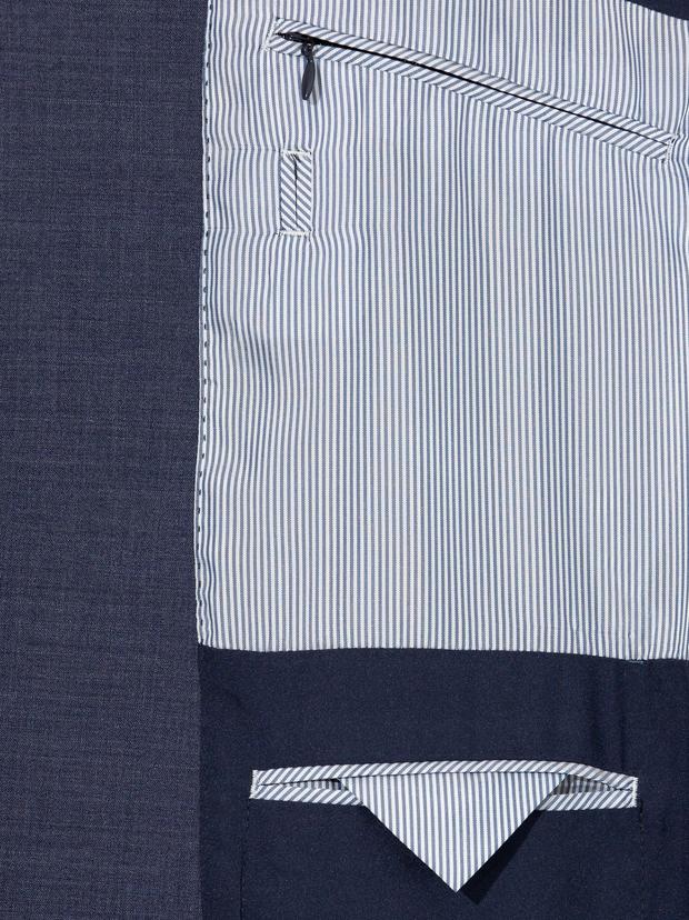 Açık Lacivert Slim Fit Takım Elbise