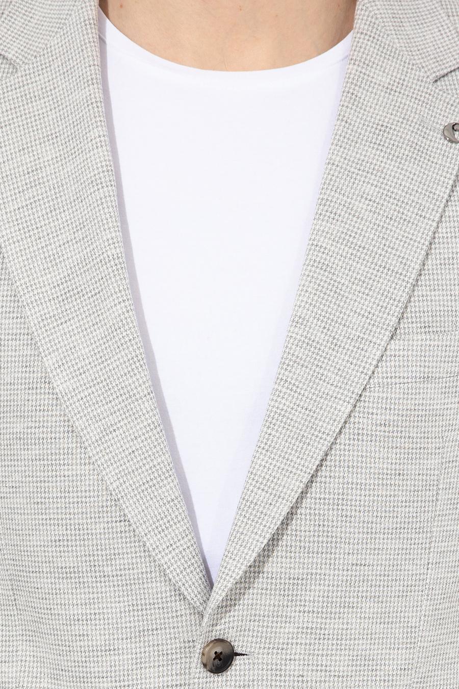 Gri Slim Fit Ceket - 50256790035