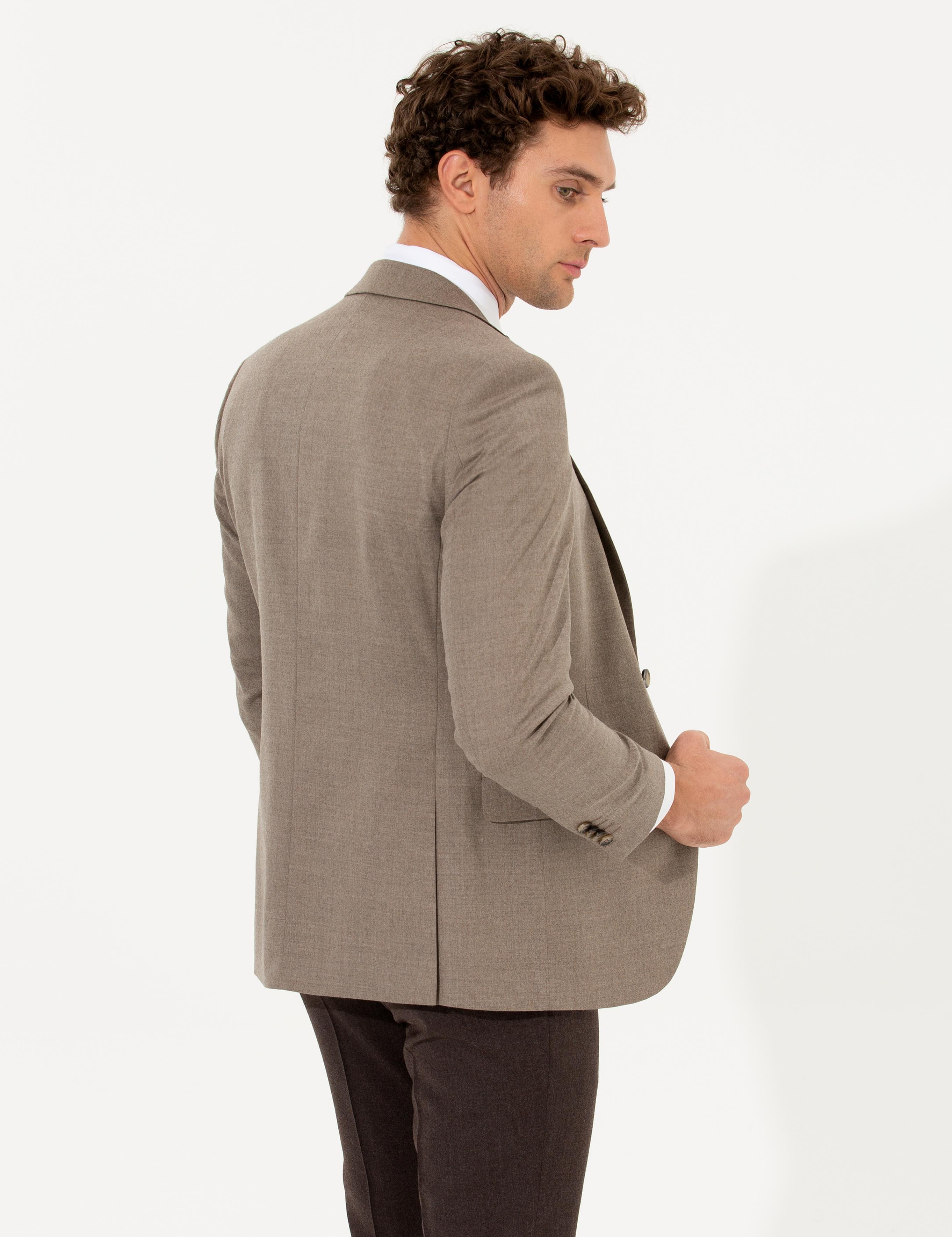 Camel Slim Fit Ceket - 50258858176