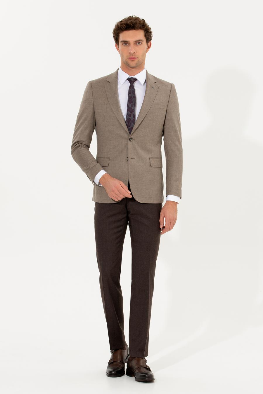 Camel Slim Fit Ceket - 50258858176