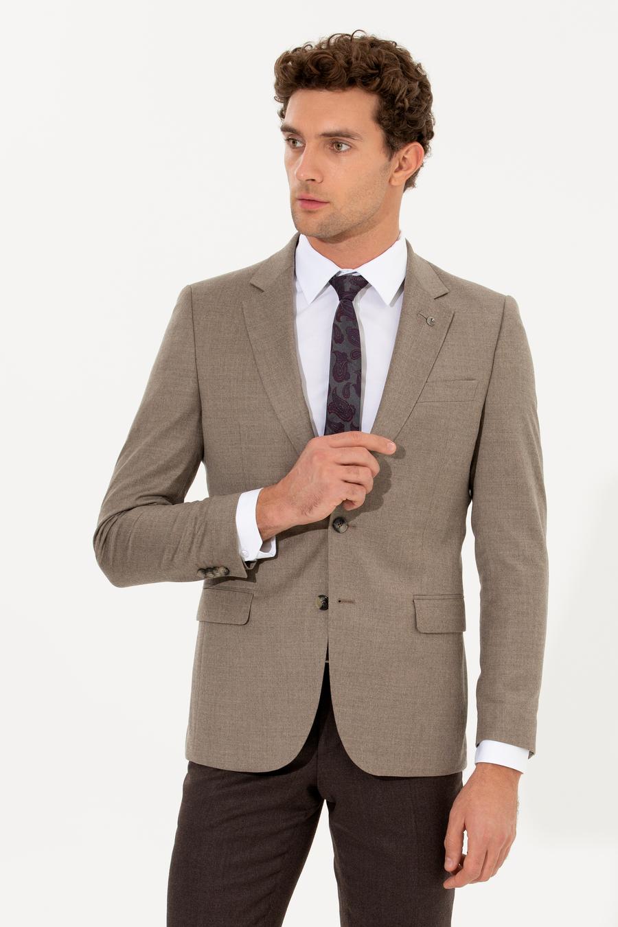 Camel Slim Fit Ceket - 50258858176