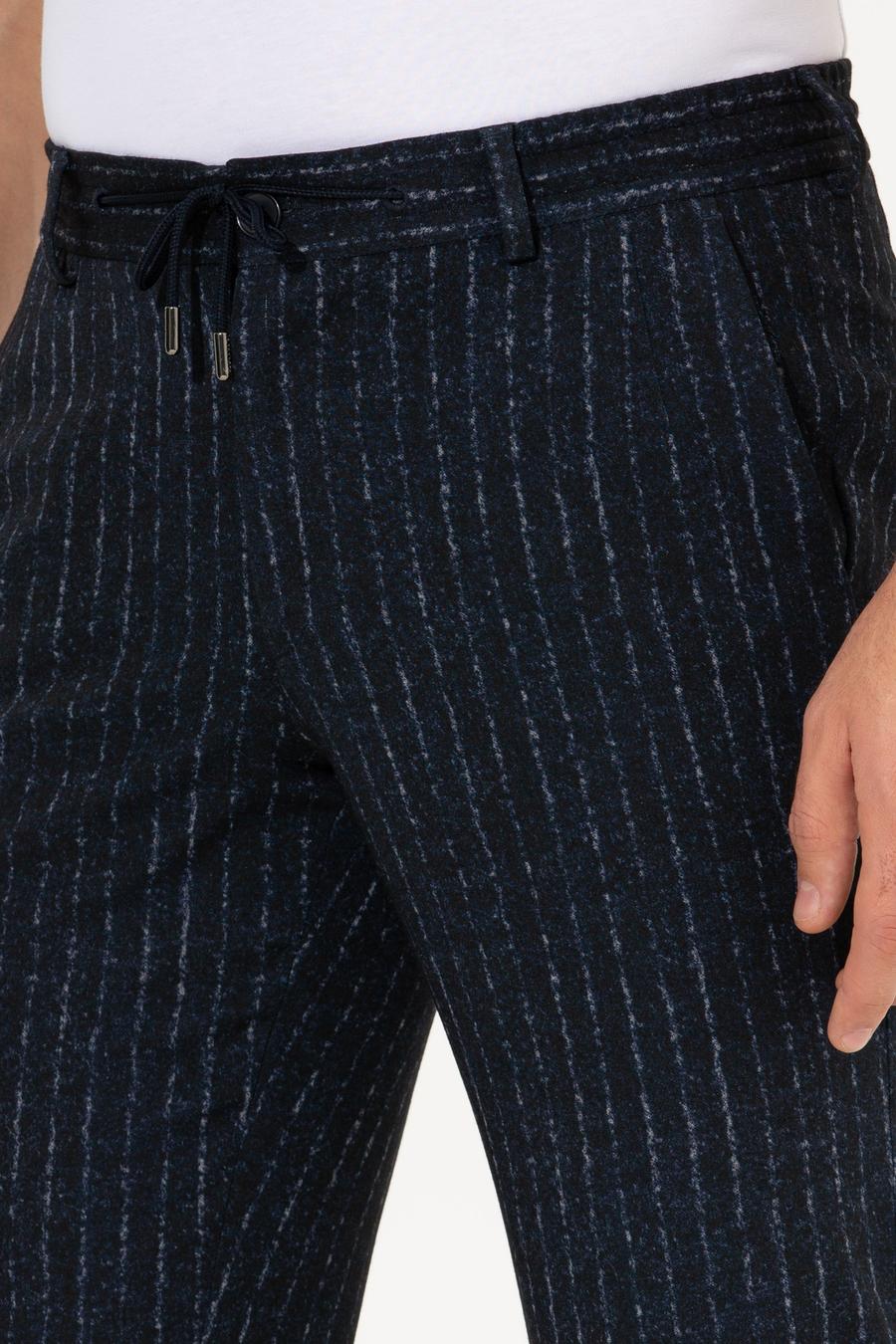 Lacivert Ekstra Slim Fit Klasik Pantolon - 50256182004