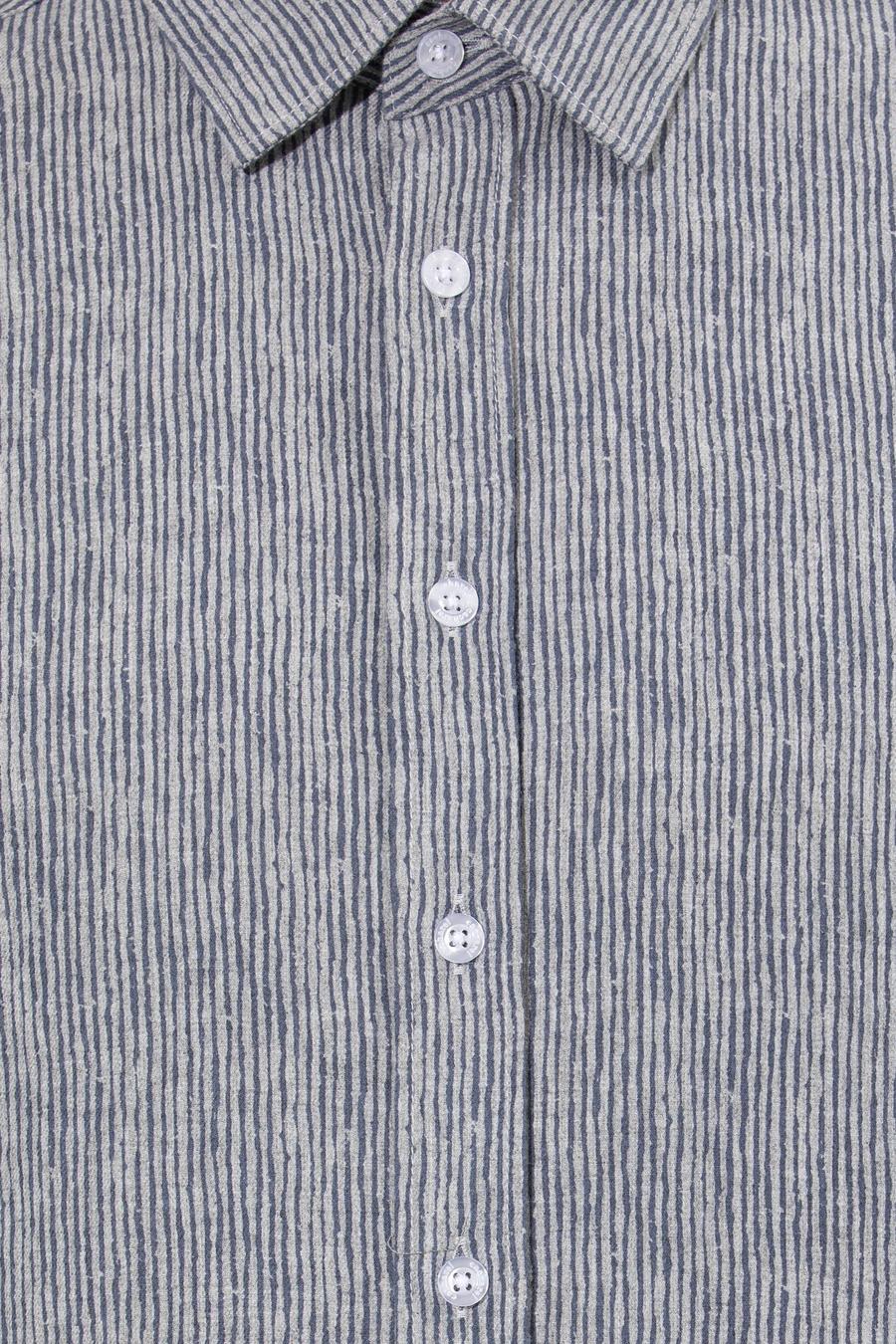 Lacivert Slim Fit Uzun Kollu Gömlek - 50255618115