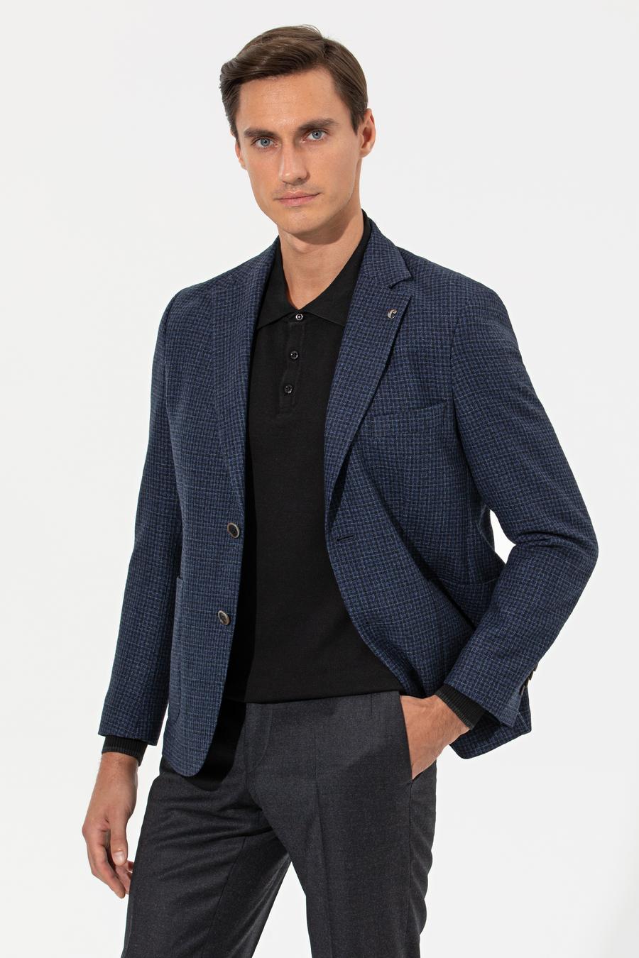 Petrol Slim Fit Ceket - 50267042017