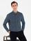 Koyu Gri Slim Fit Uzun Kollu Gömlek