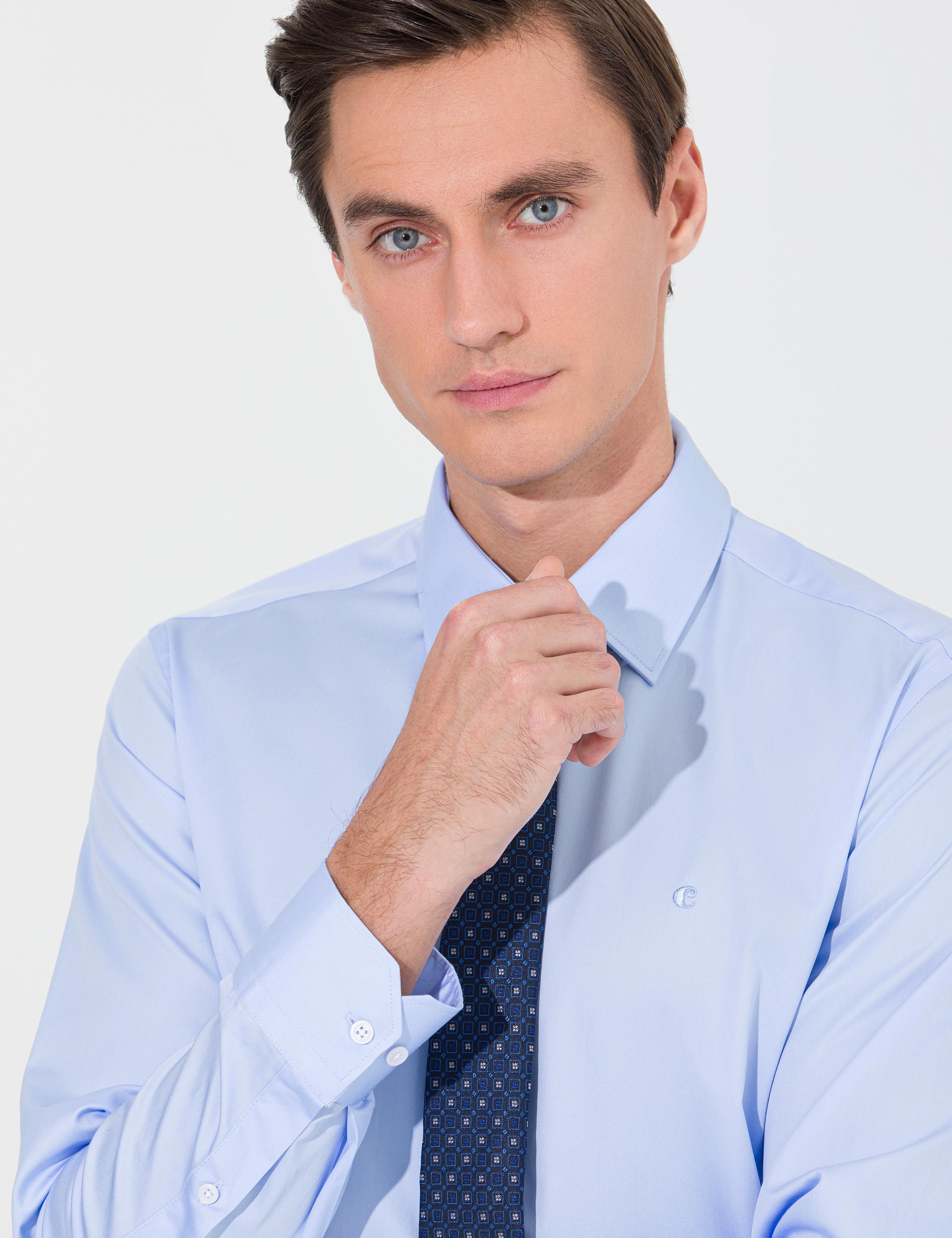 Mavi Slim Fit Uzun Kollu Basic Gömlek - 50268503038