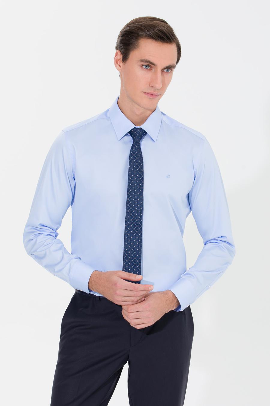 Mavi Slim Fit Uzun Kollu Basic Gömlek - 50268503038