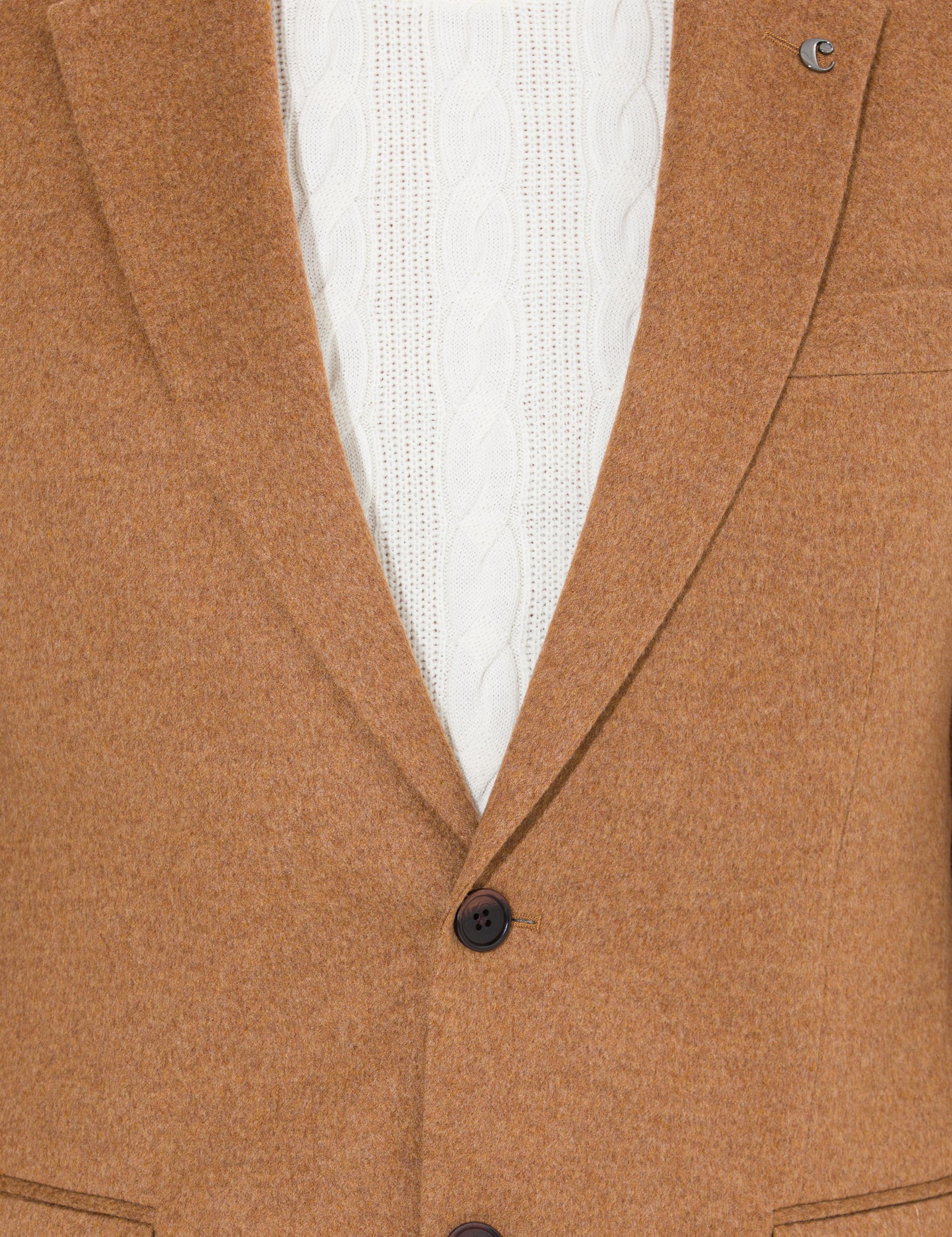 Camel Slim Fit Kaşmir Ceket - 50258856008