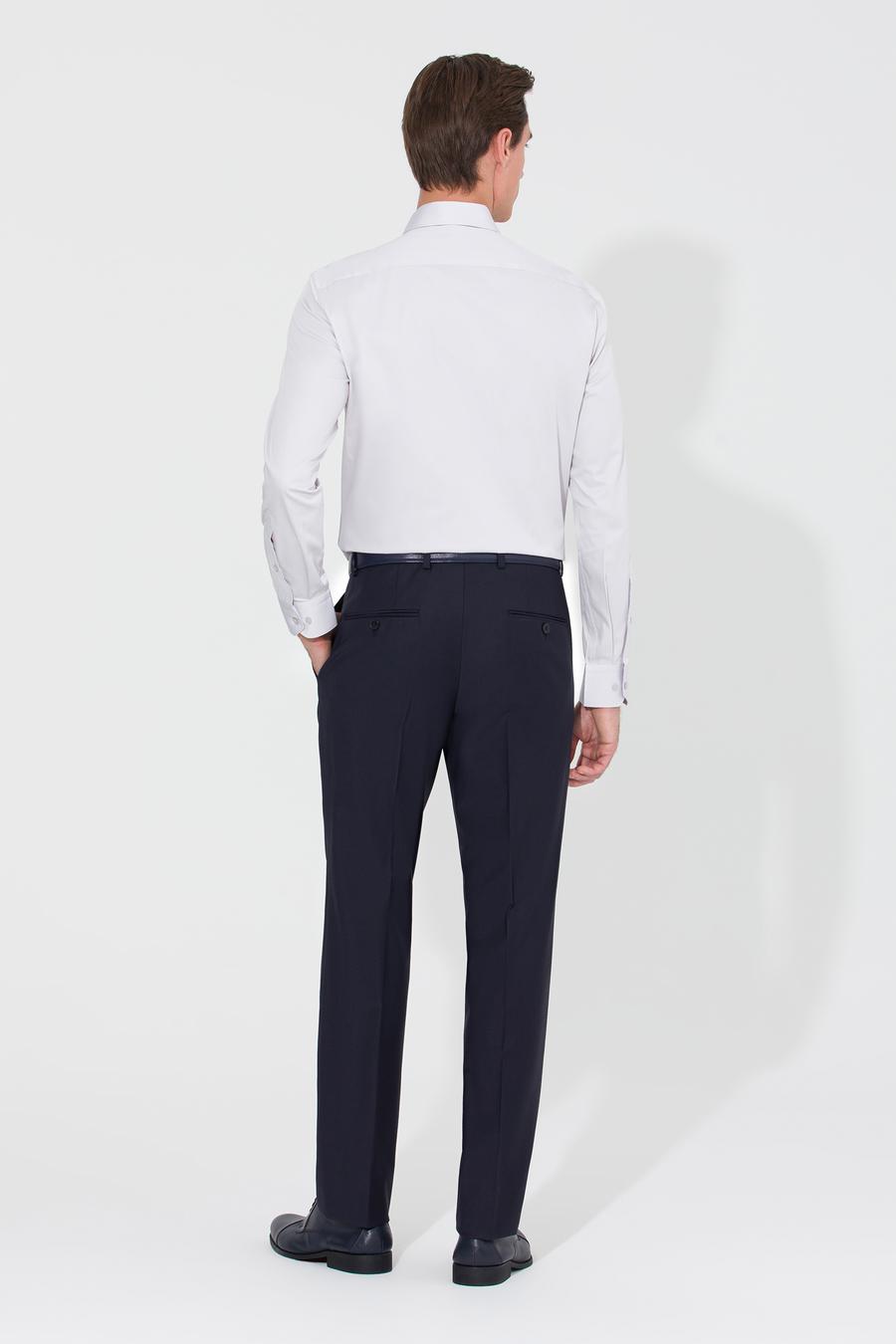 Lacivert Slim Fit Kumaş Pantolon - 50261107018