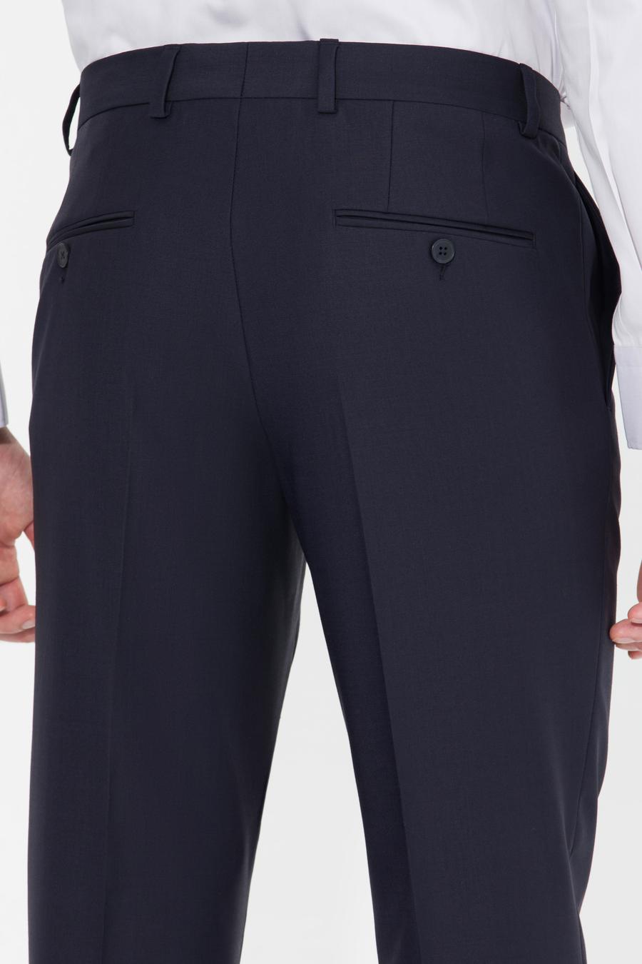 Lacivert Slim Fit Kumaş Pantolon - 50261107018
