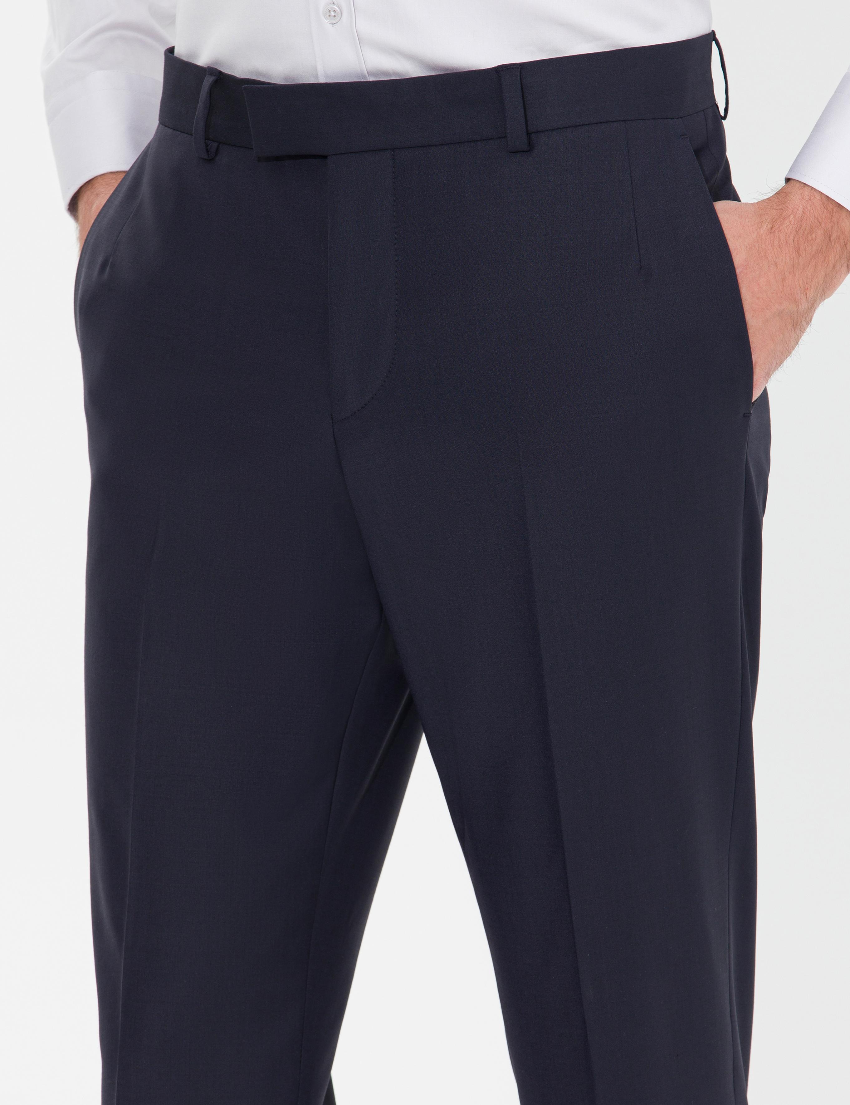 Lacivert Slim Fit Kumaş Pantolon - 50261107018