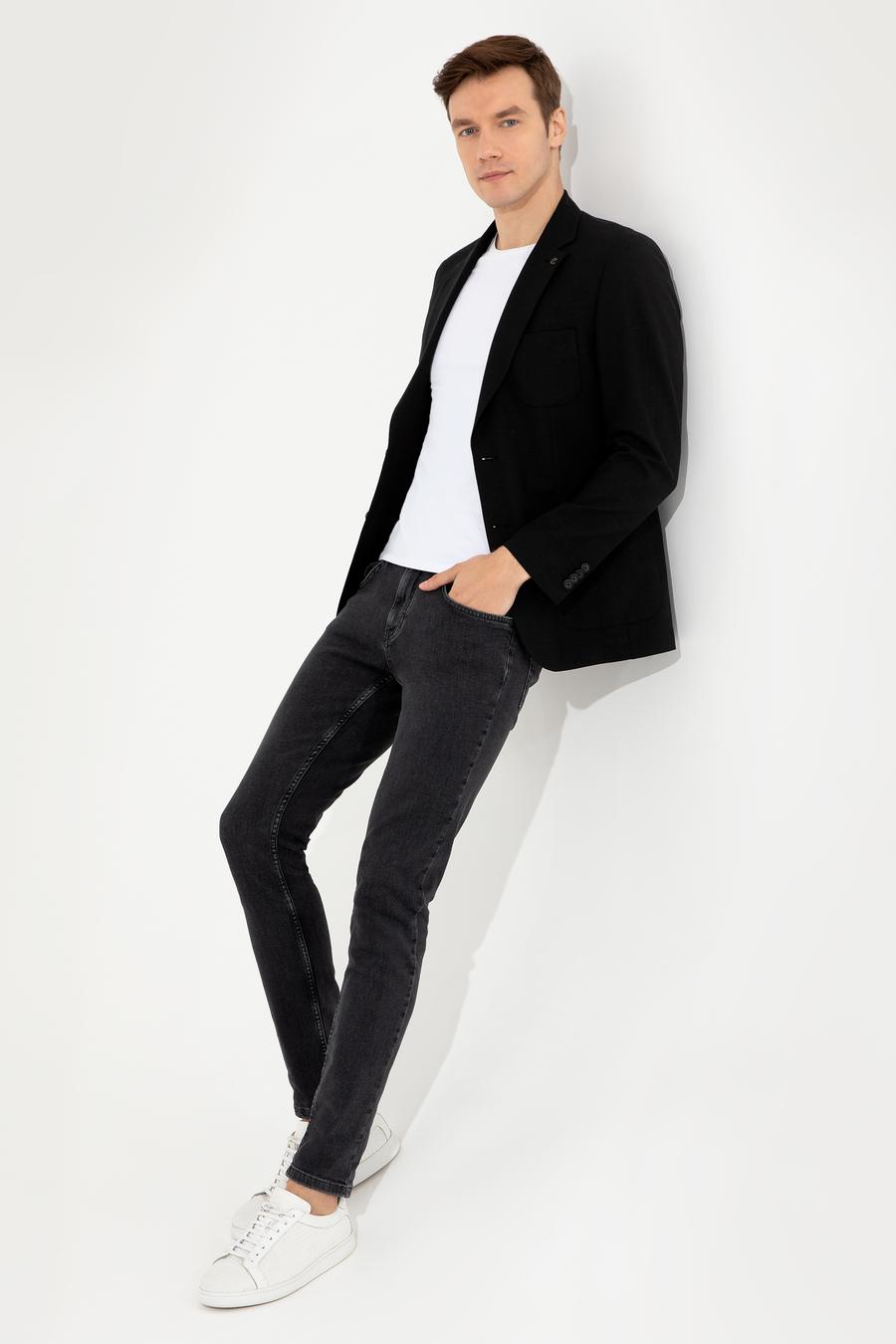 Siyah Slim Fit Ceket - 50251807008