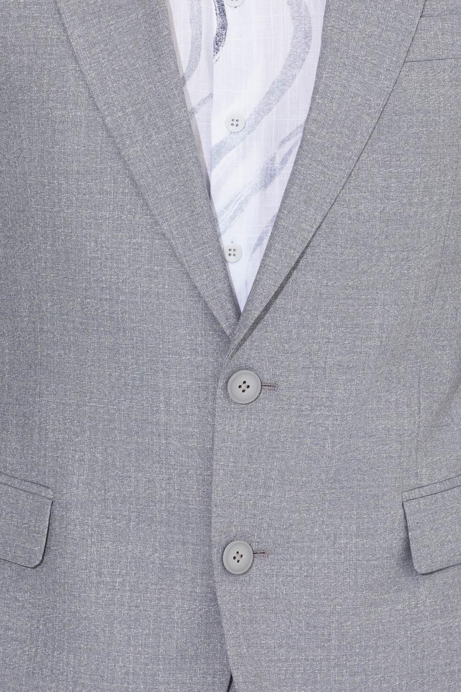 Gri Slim Fit Takım Elbise - 50265037012