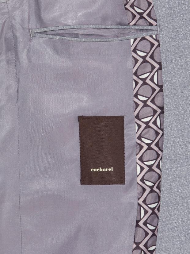 Gri Slim Fit Takım Elbise