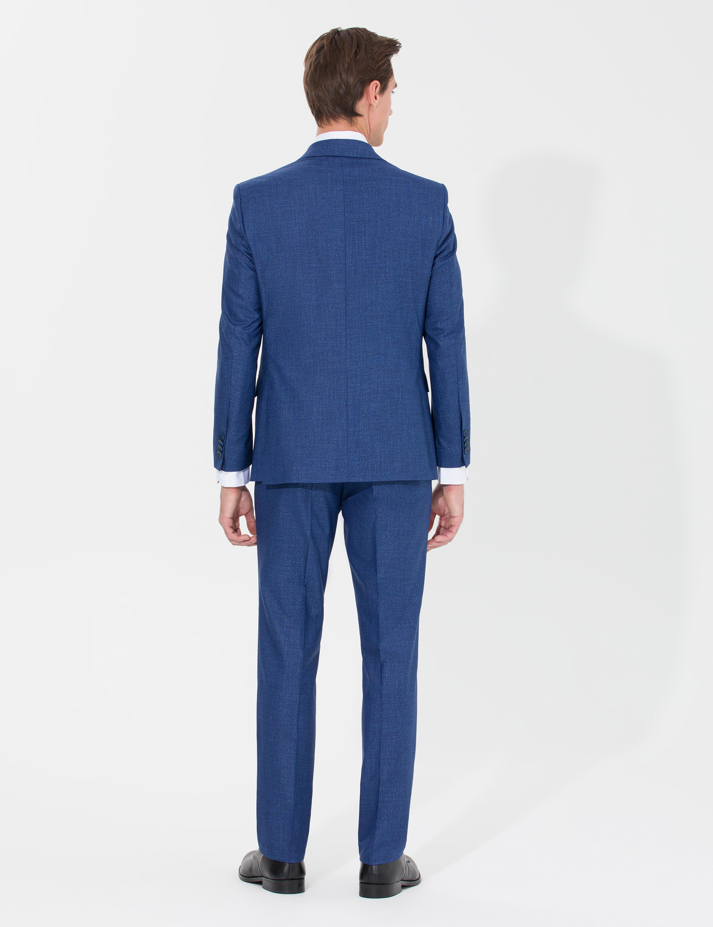 İndigo Slim Fit Takım Elbise - 50265037038