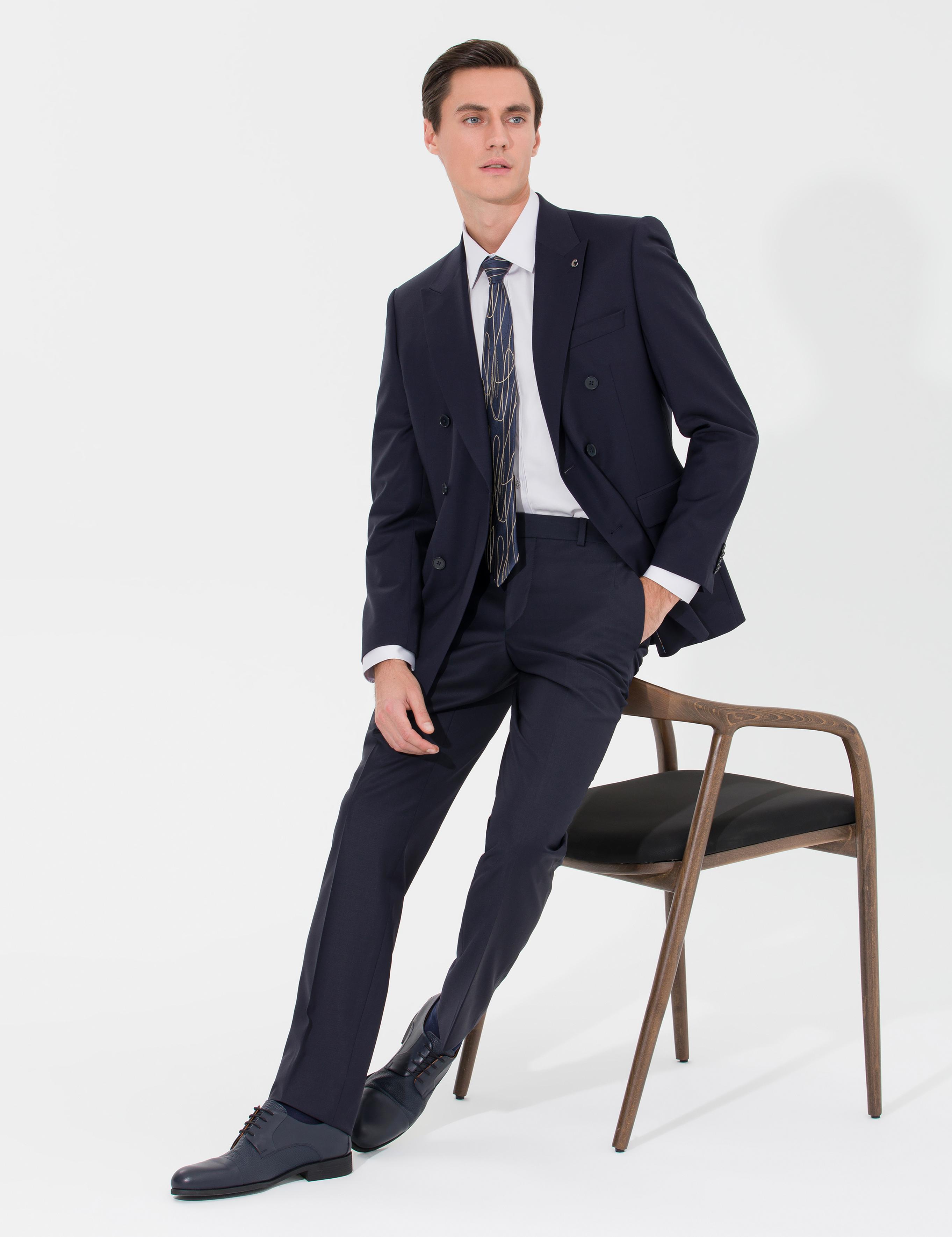 Lacivert Slim Fit Ceket - 50266998020