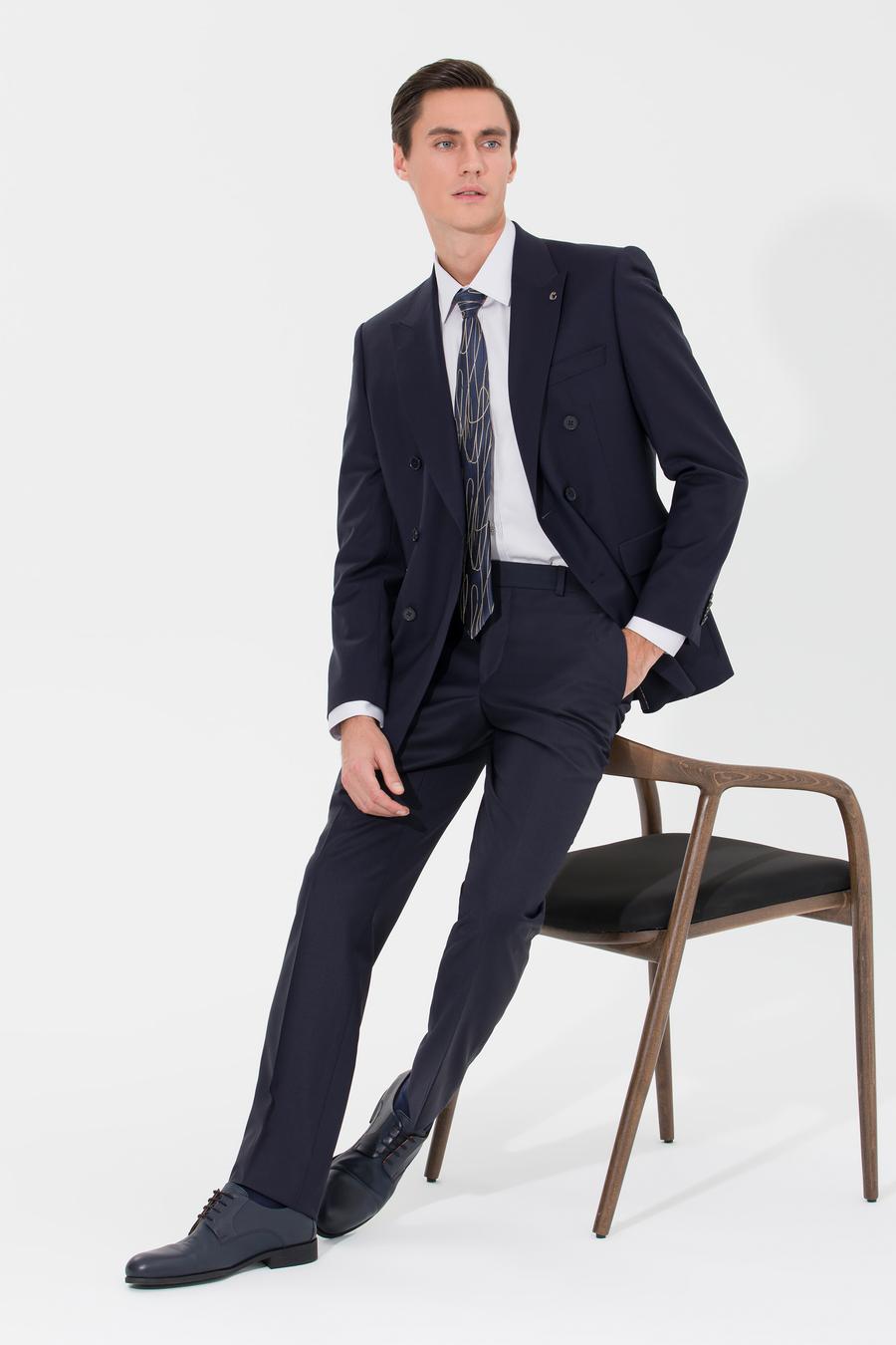 Lacivert Slim Fit Ceket - 50266998020