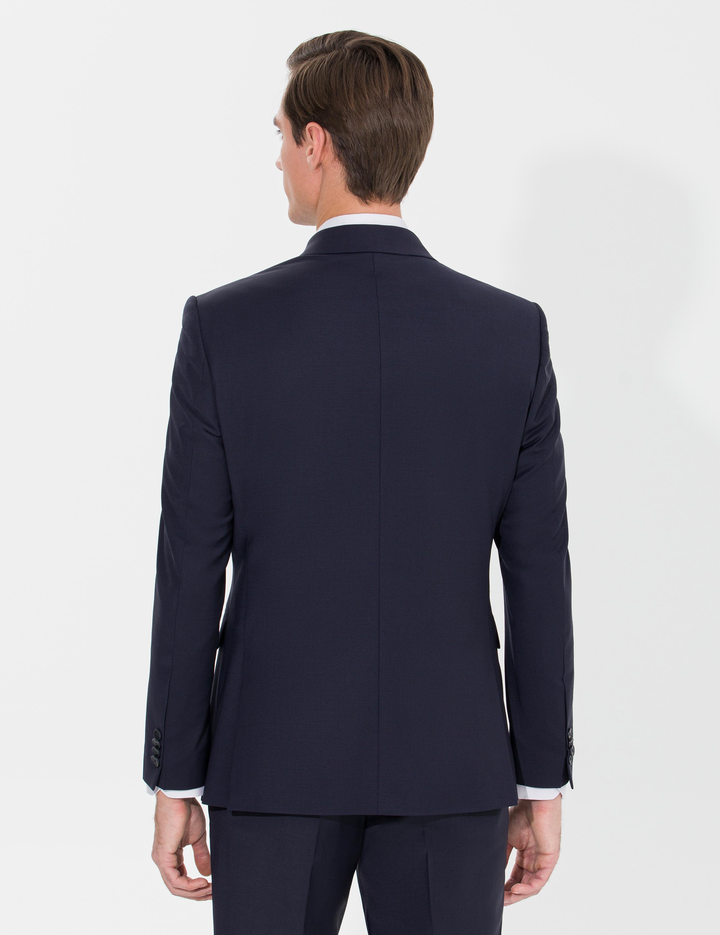 Lacivert Slim Fit Ceket - 50266998020