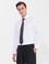Beyaz Modern Fit Uzun Kollu Basic Gömlek