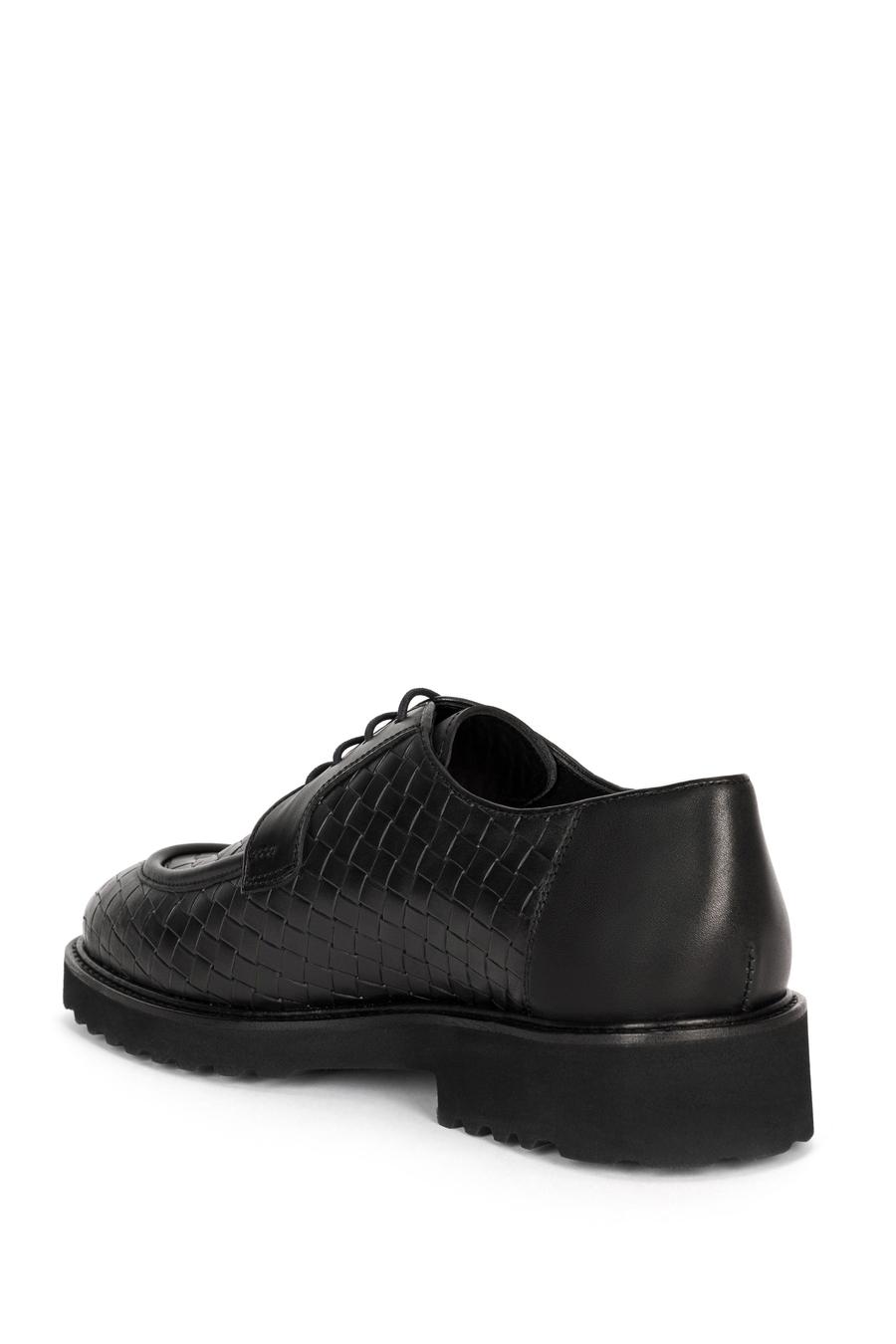 Siyah Smart Casual %100 Deri Ayakkabı - 50259358004