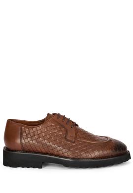 Taba Smart Casual %100 Deri Ayakkabı