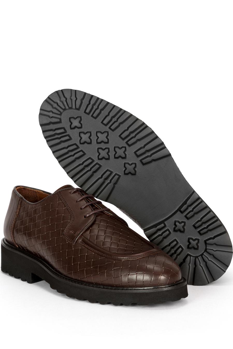 Kahverengi Smart Casual %100 Deri Ayakkabı - 50259358021